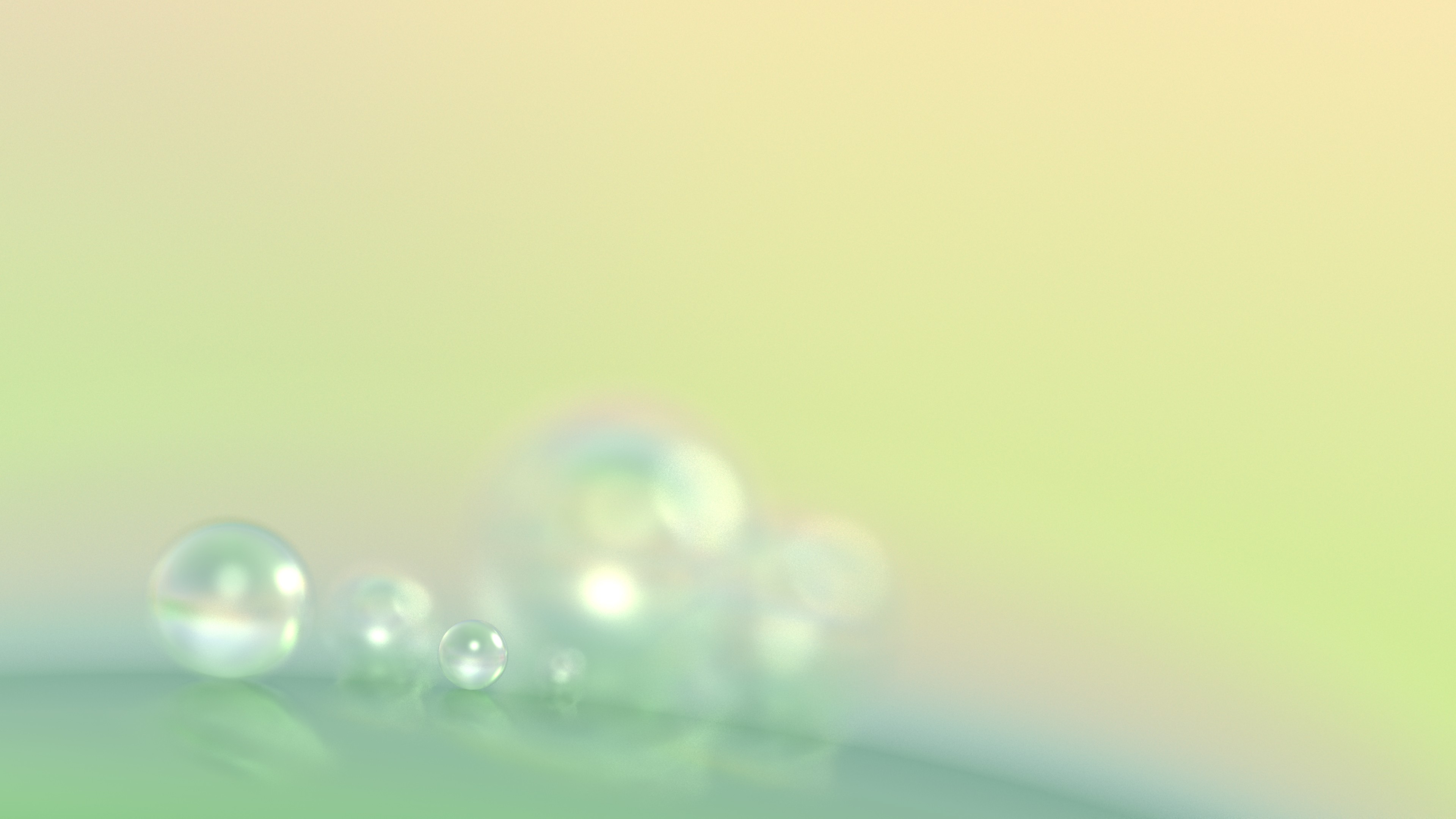General 3840x2160 macro bubbles simple background
