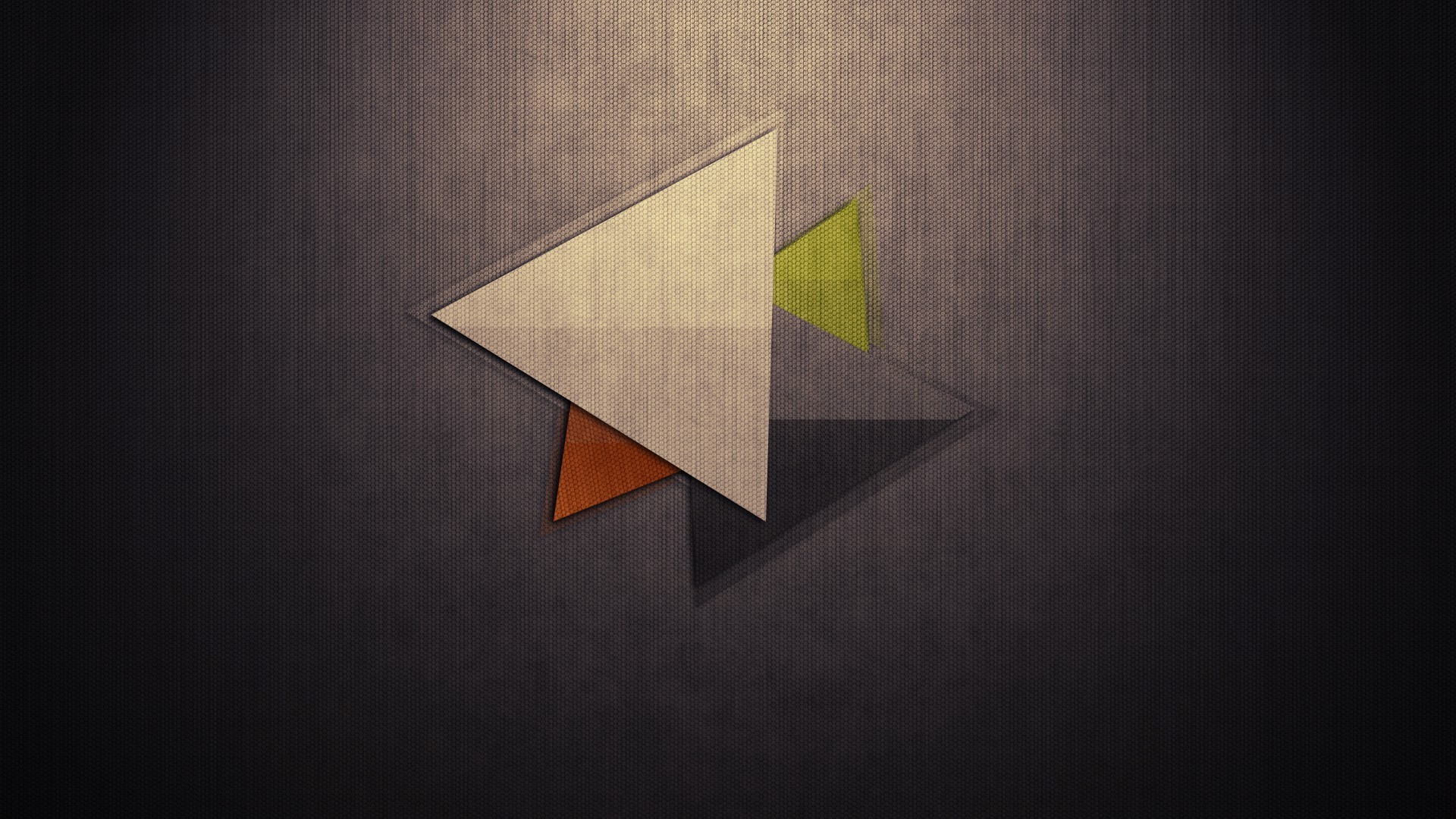 General 1920x1080 triangle simple background digital art
