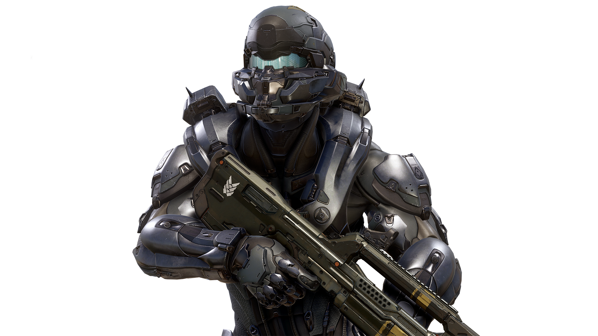 General 1920x1080 Spartan Locke Halo 5 Halo 5: Guardians Halo (game) Spartans (Halo) video game characters video games dark background weapon
