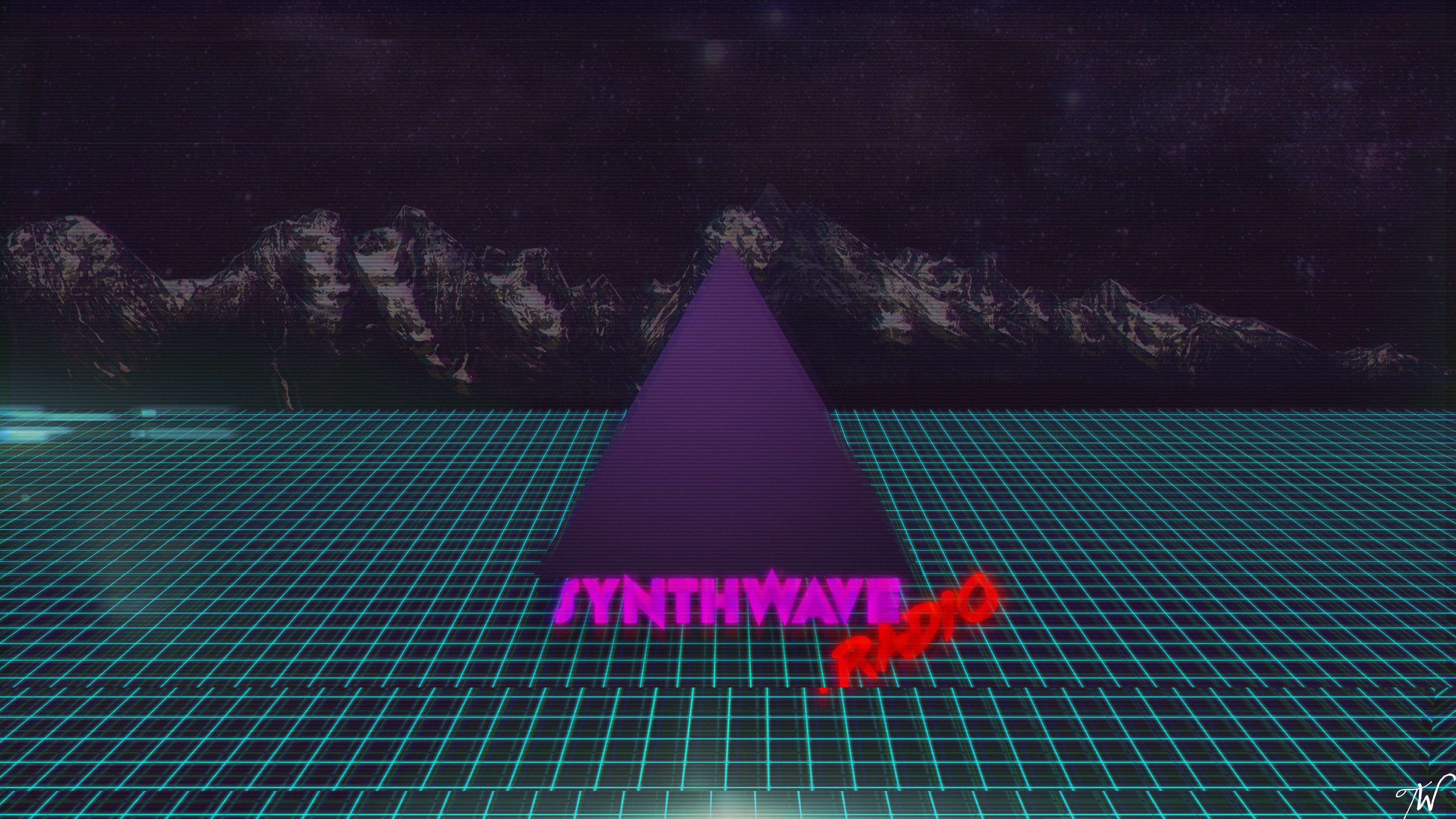 General 3840x2160 synthwave New Retro Wave 1980s retro style