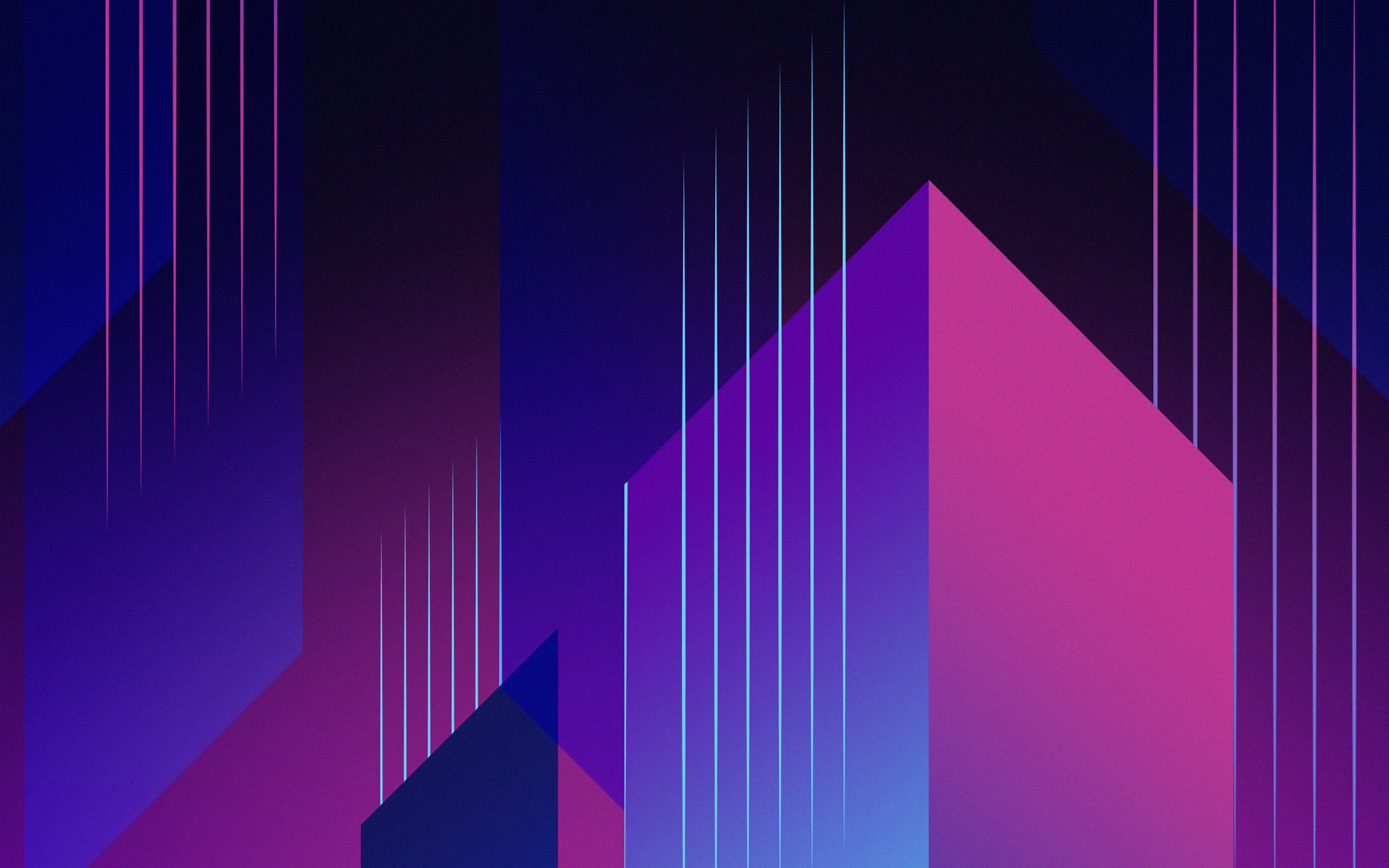 General 2560x1600 abstract lines digital art geometry blue purple