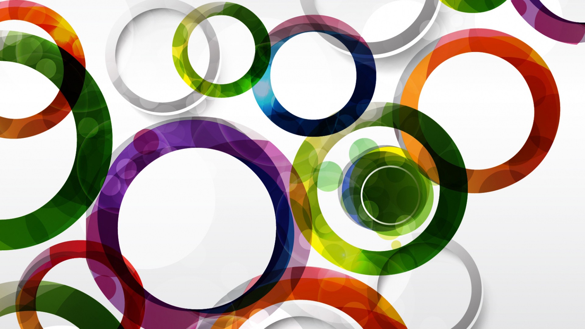 General 1920x1080 abstract circle sphere simple background digital art white background