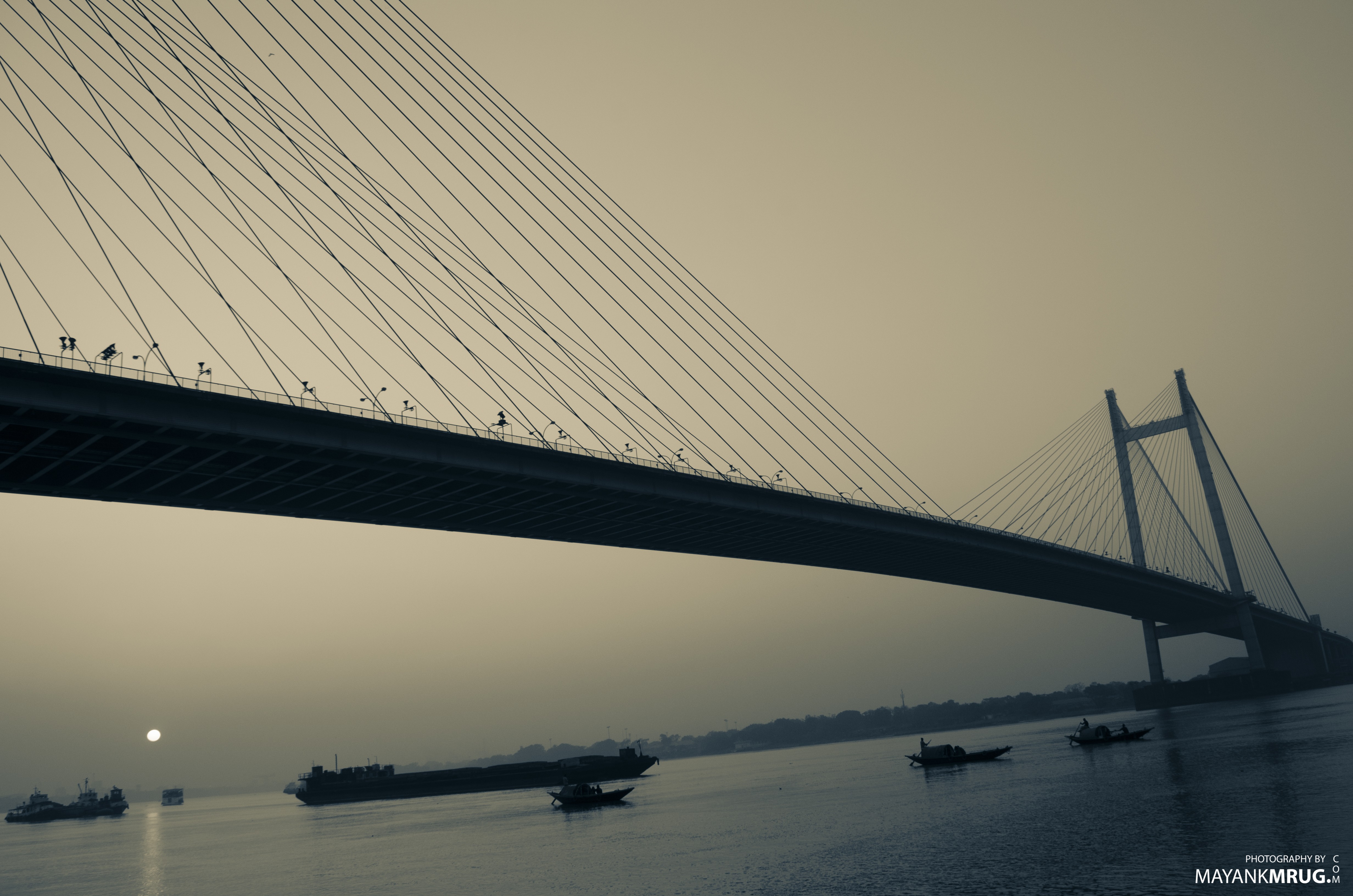 General 4928x3264 bridge sunset Kolkata