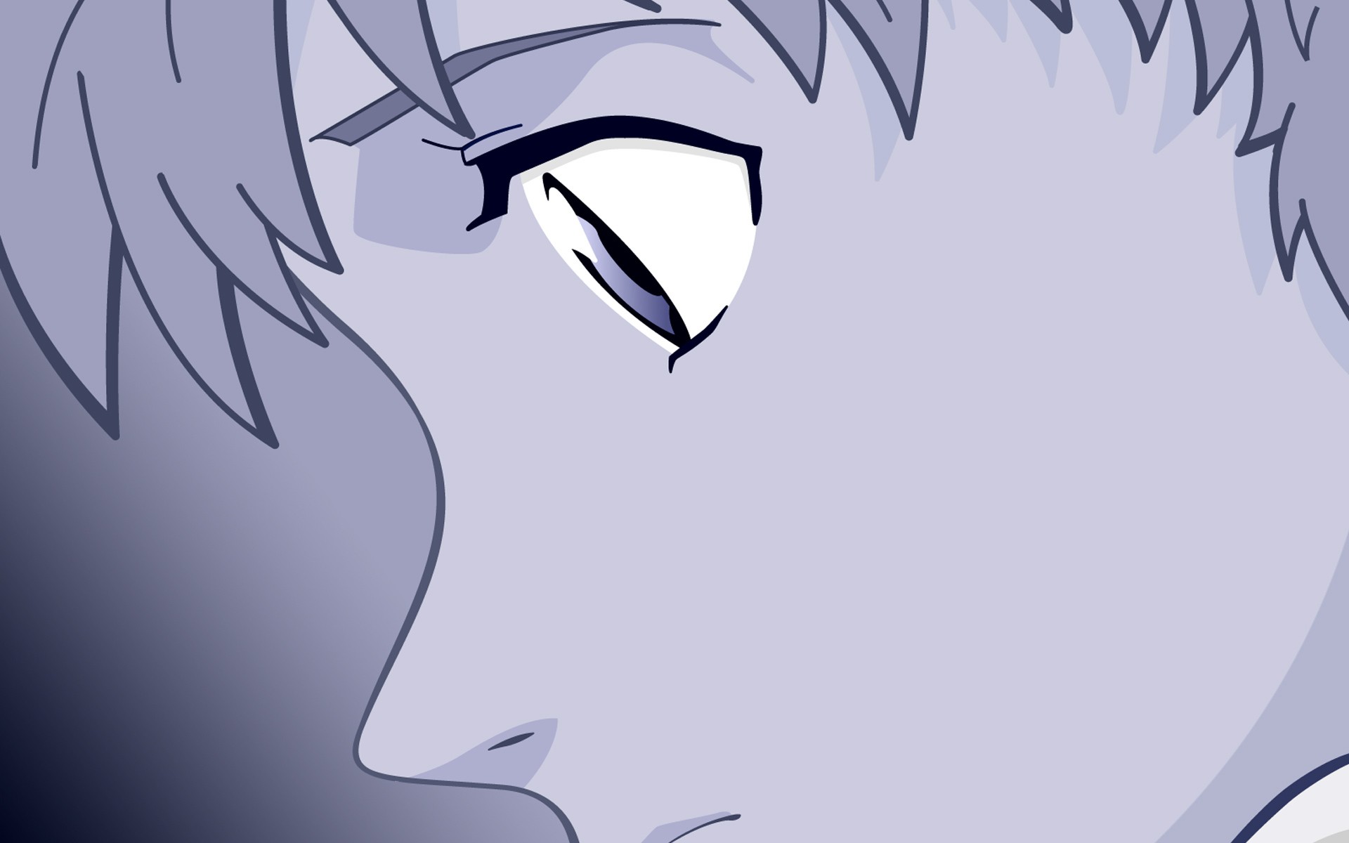 Anime 1920x1200 anime Neon Genesis Evangelion purple eyes face