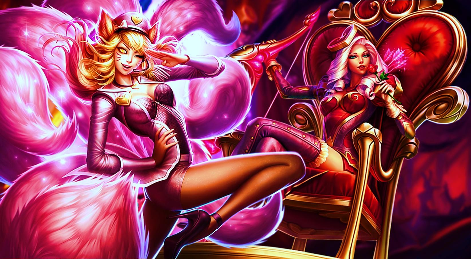 General 1646x907 women League of Legends Ahri (League of Legends) Riot Games video games video game characters