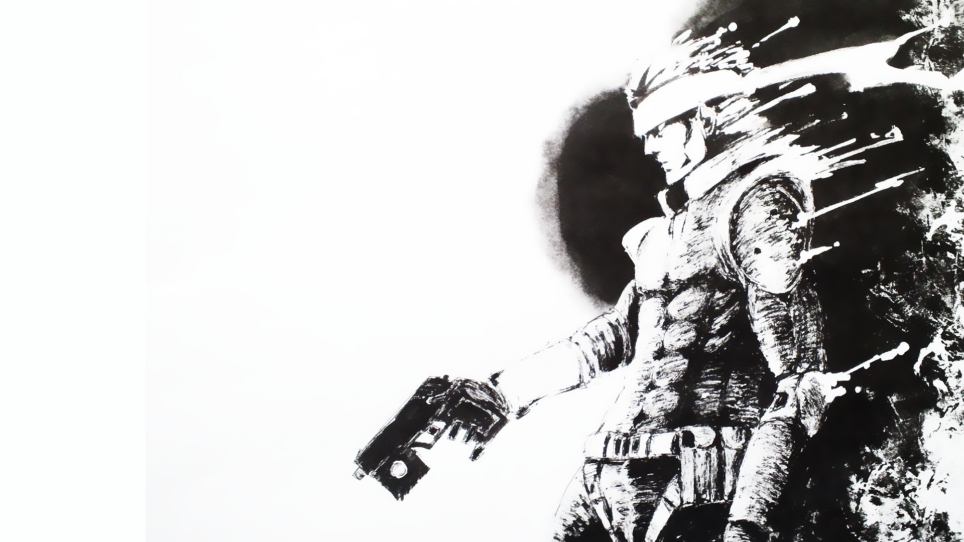 General 1920x1080 Metal Gear Solid Metal Gear painting video games video game art