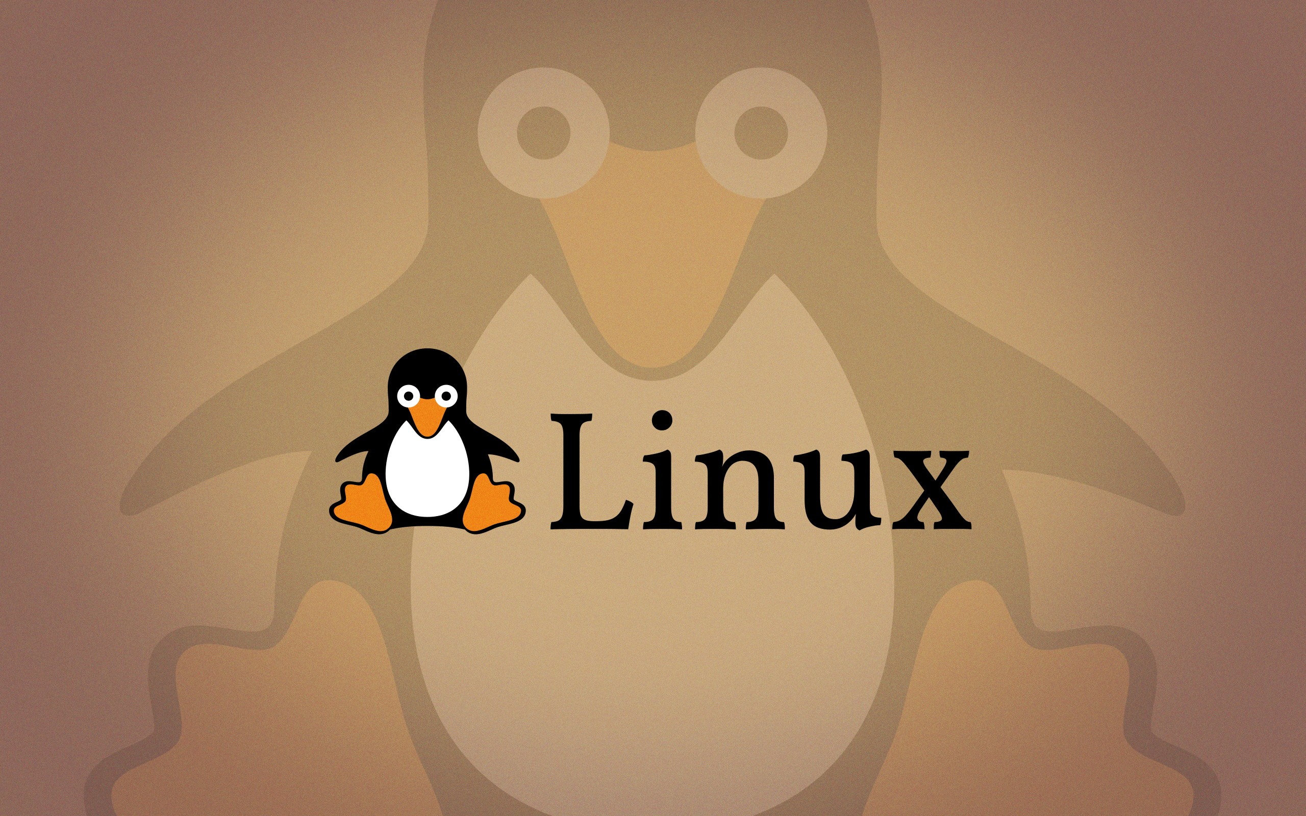 General 2560x1600 Linux Tux penguins open source logo operating system computer digital art