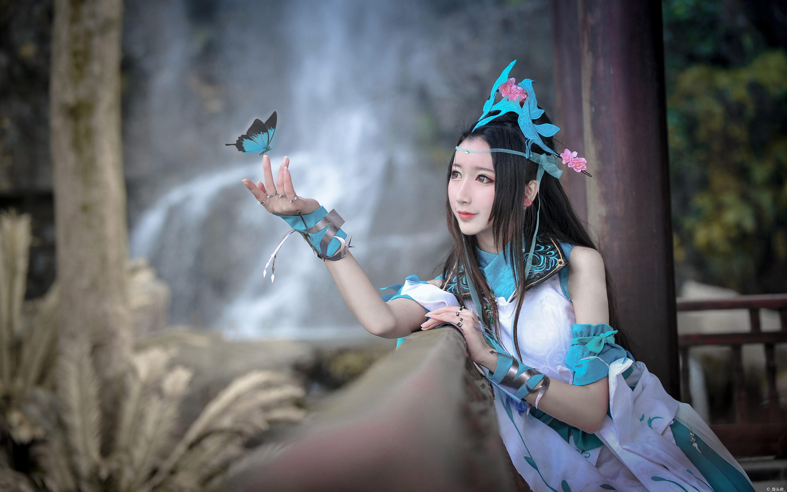 People 2560x1600 asian cosplayer Moonlight Blade Wuxia women