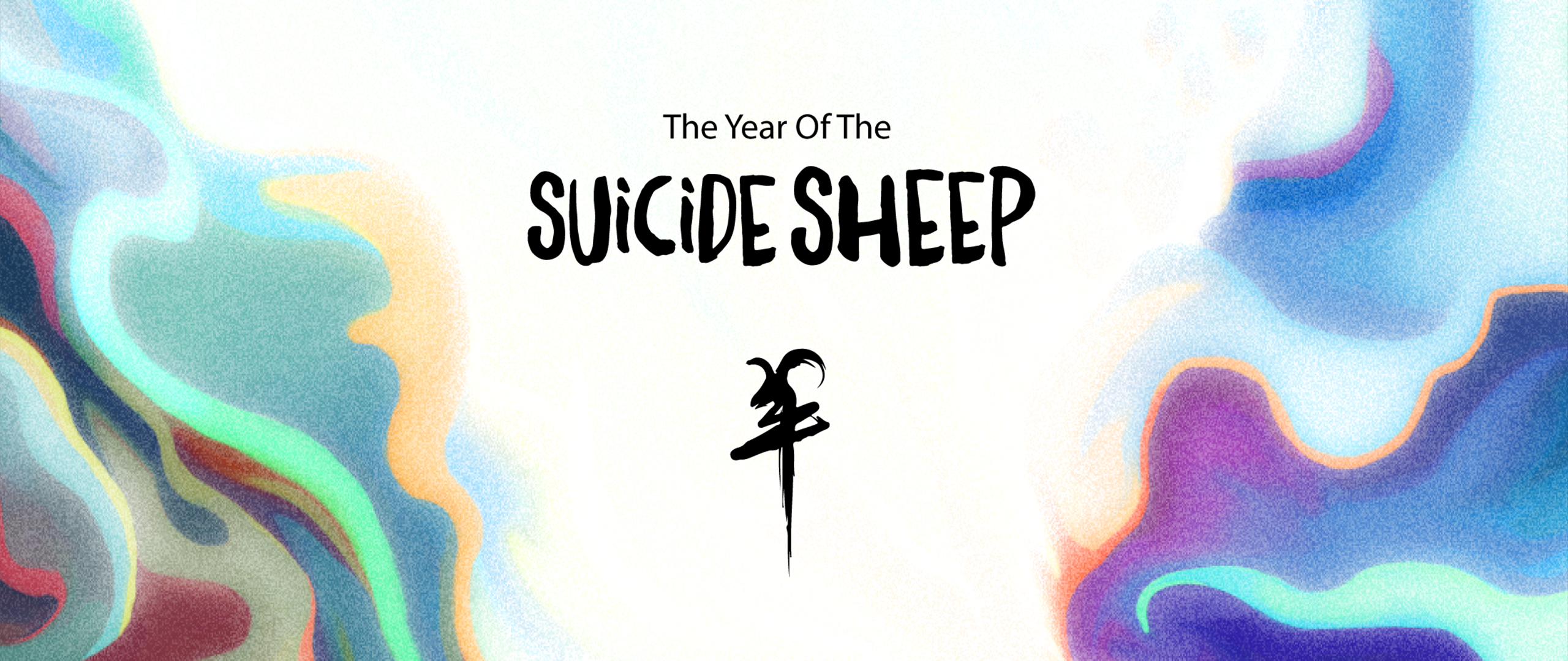 General 2560x1080 ultrawide Suicide Sheep artwork shapes musician