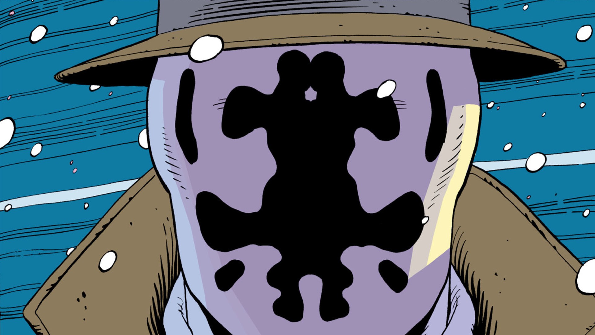 General 1920x1080 Watchmen comics Rorschach