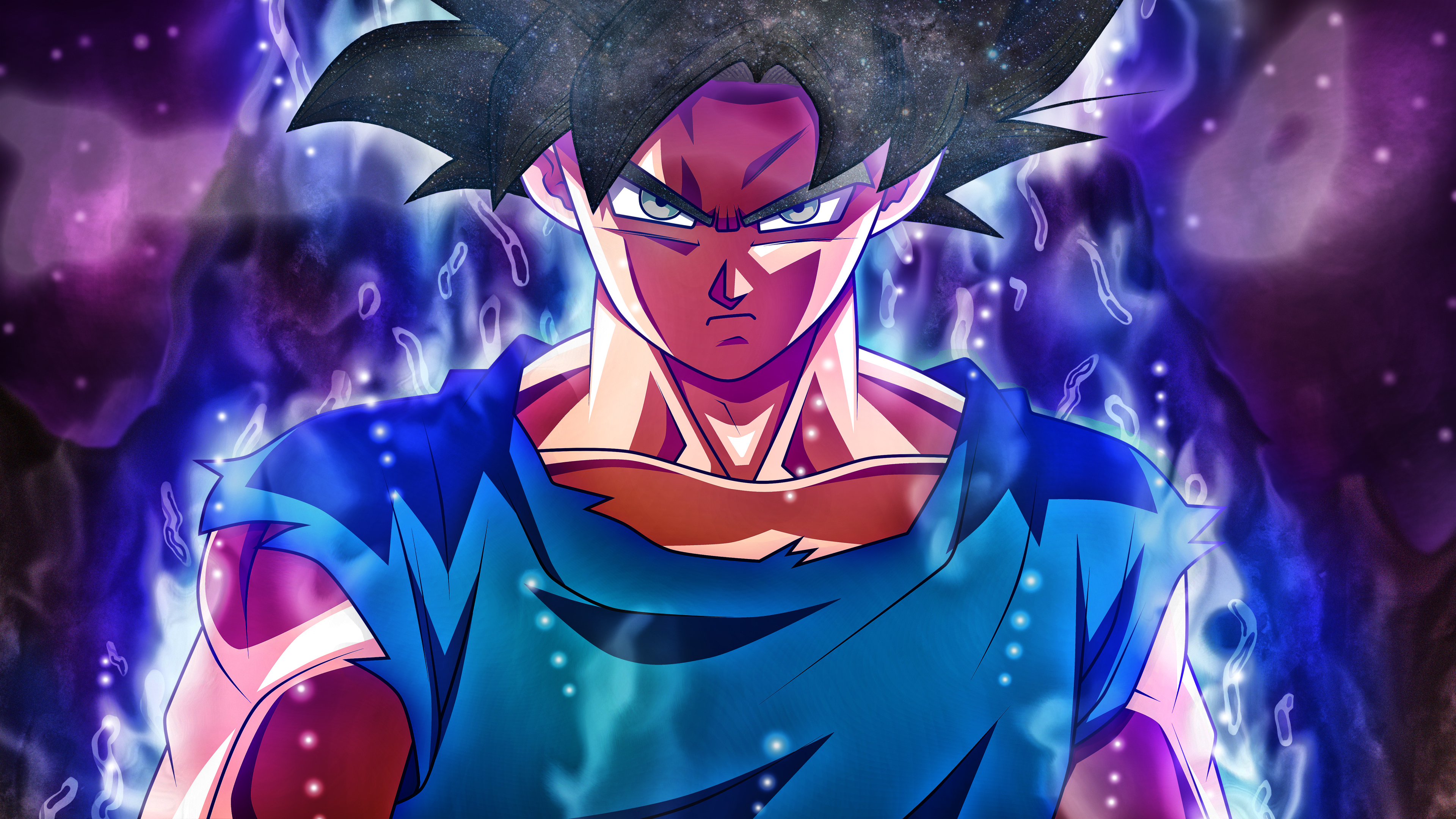 Anime 3840x2160 Son Goku Ultra-Instinct Goku Dragon Ball Dragon Ball Super Super Saiyan anime