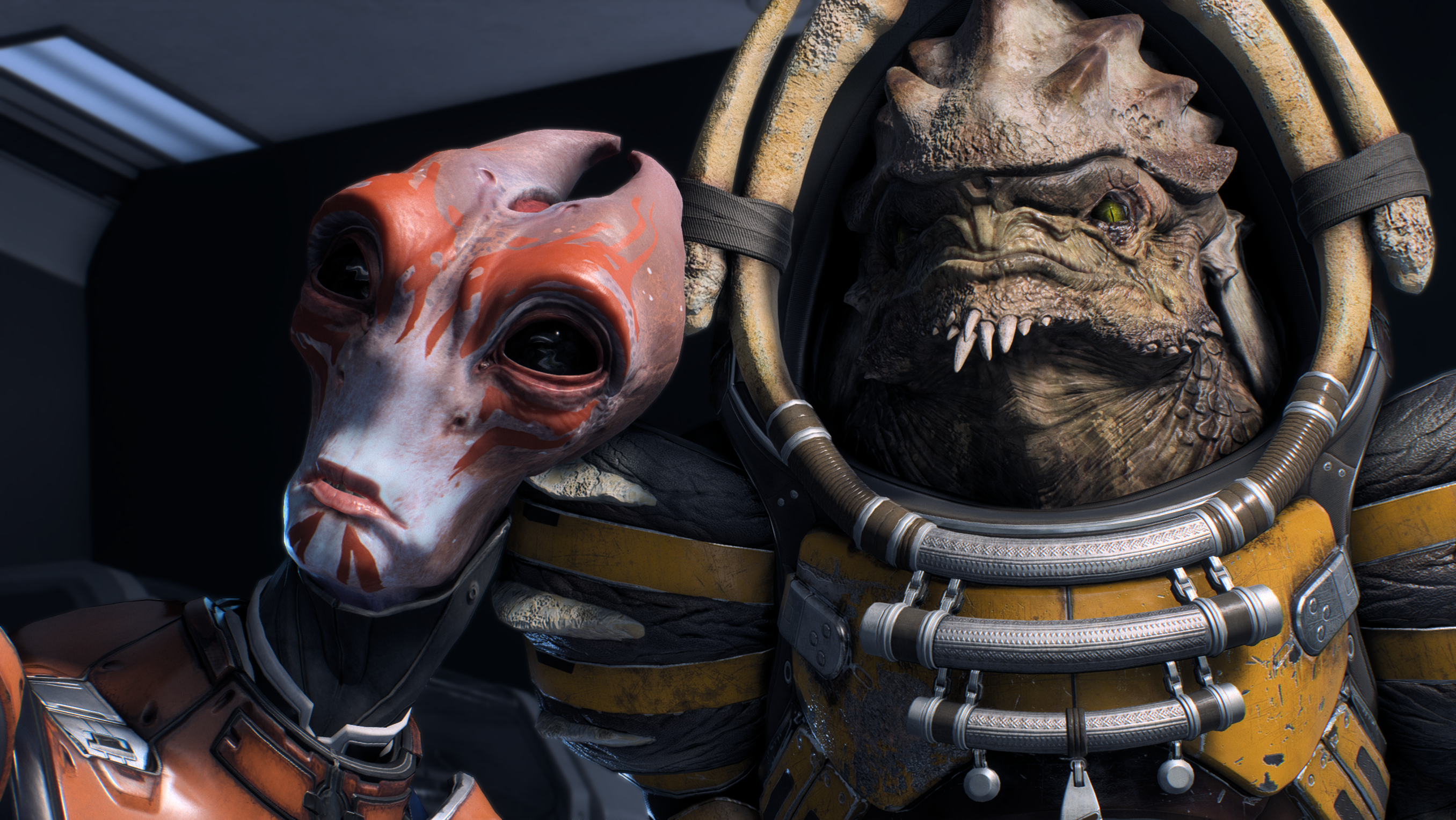 General 2712x1527 Mass Effect: Andromeda Kallo Jath Nakmor Drack video games video game characters