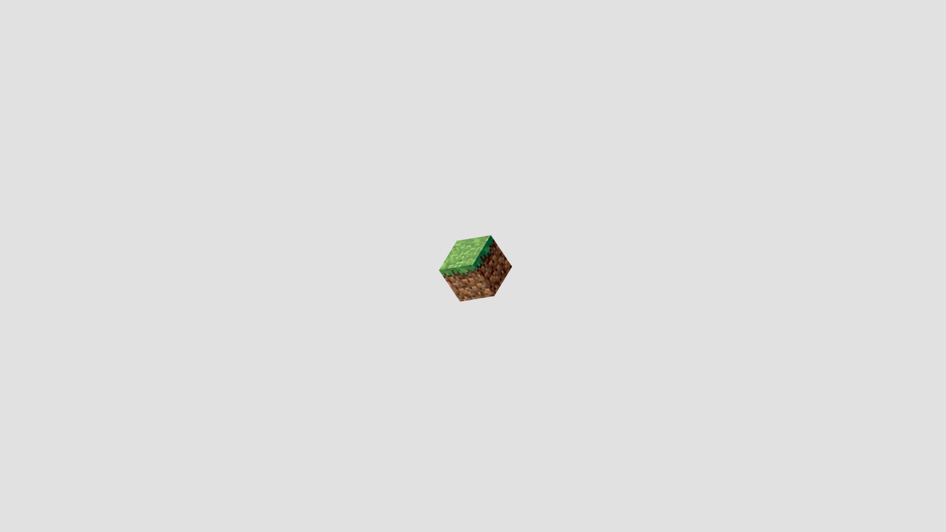 General 1920x1080 Minecraft cube minimalism video games PC gaming simple background 3D Blocks CGI video game art