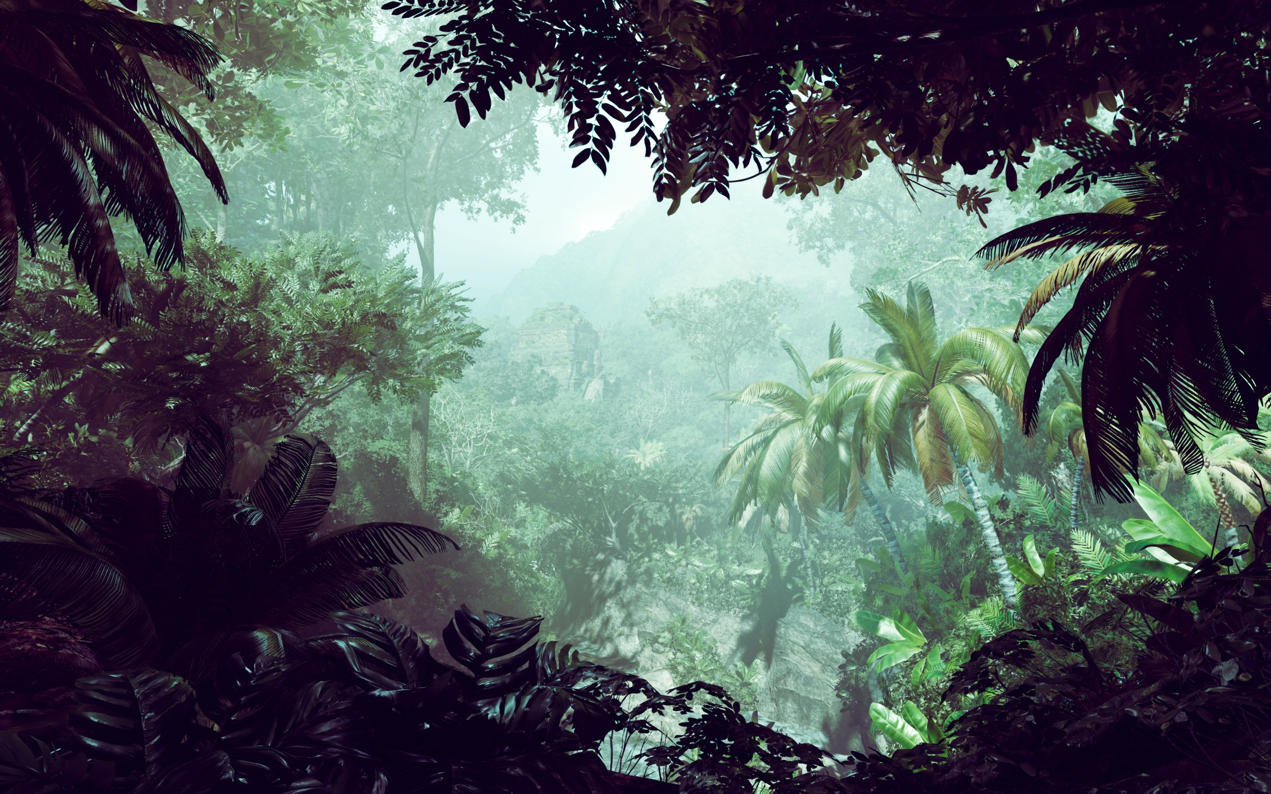 General 2560x1600 Tomb Raider 505 Games video games digital art palm trees forest nature