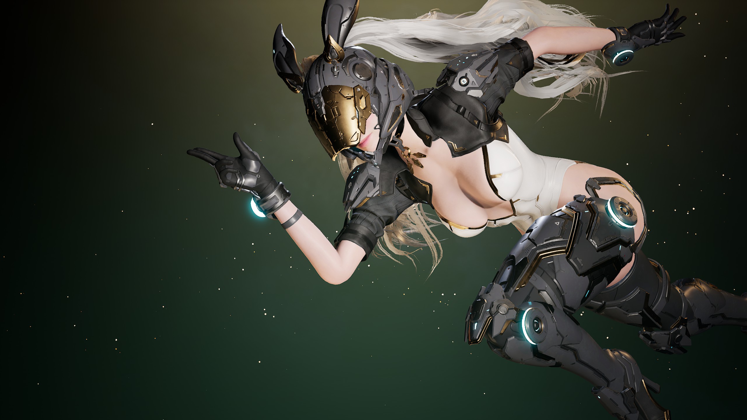 General 2560x1440 video games The First Descendant bunny the first descendant choker
