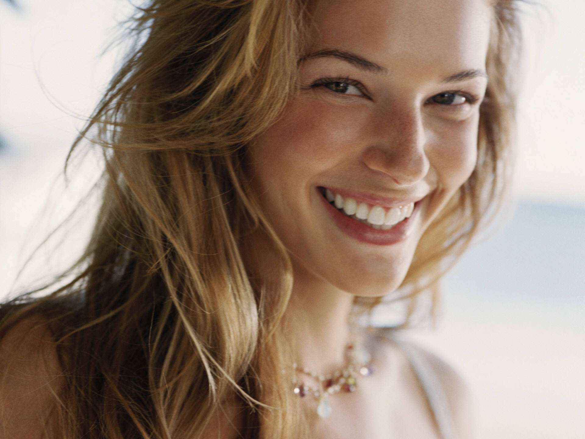 People 1920x1440 women model celebrity Amanda Righetti face smiling