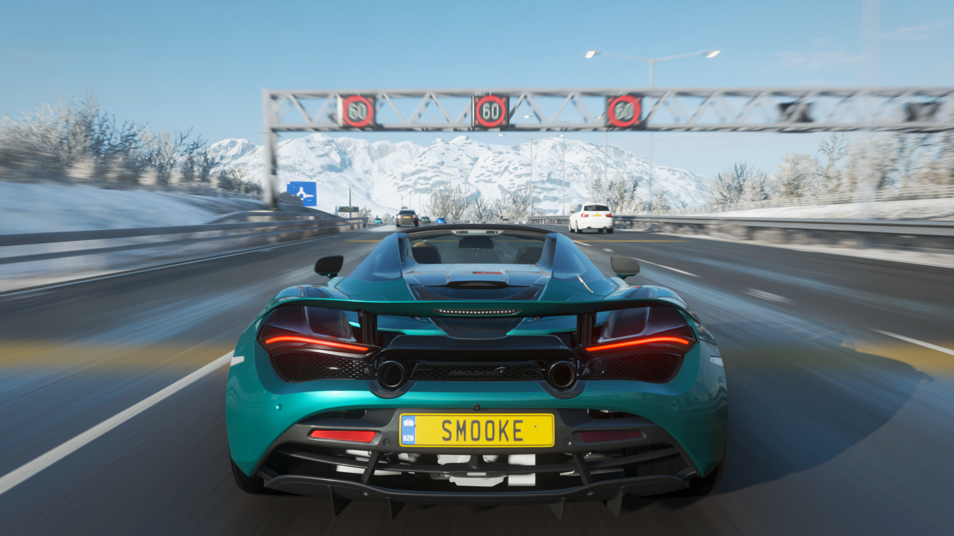 General 1920x1080 Forza Horizon 4 car race cars McLaren 720S Spider Turn 10 Studios Xbox PlaygroundGames Xbox Game Studios British cars V8 engine