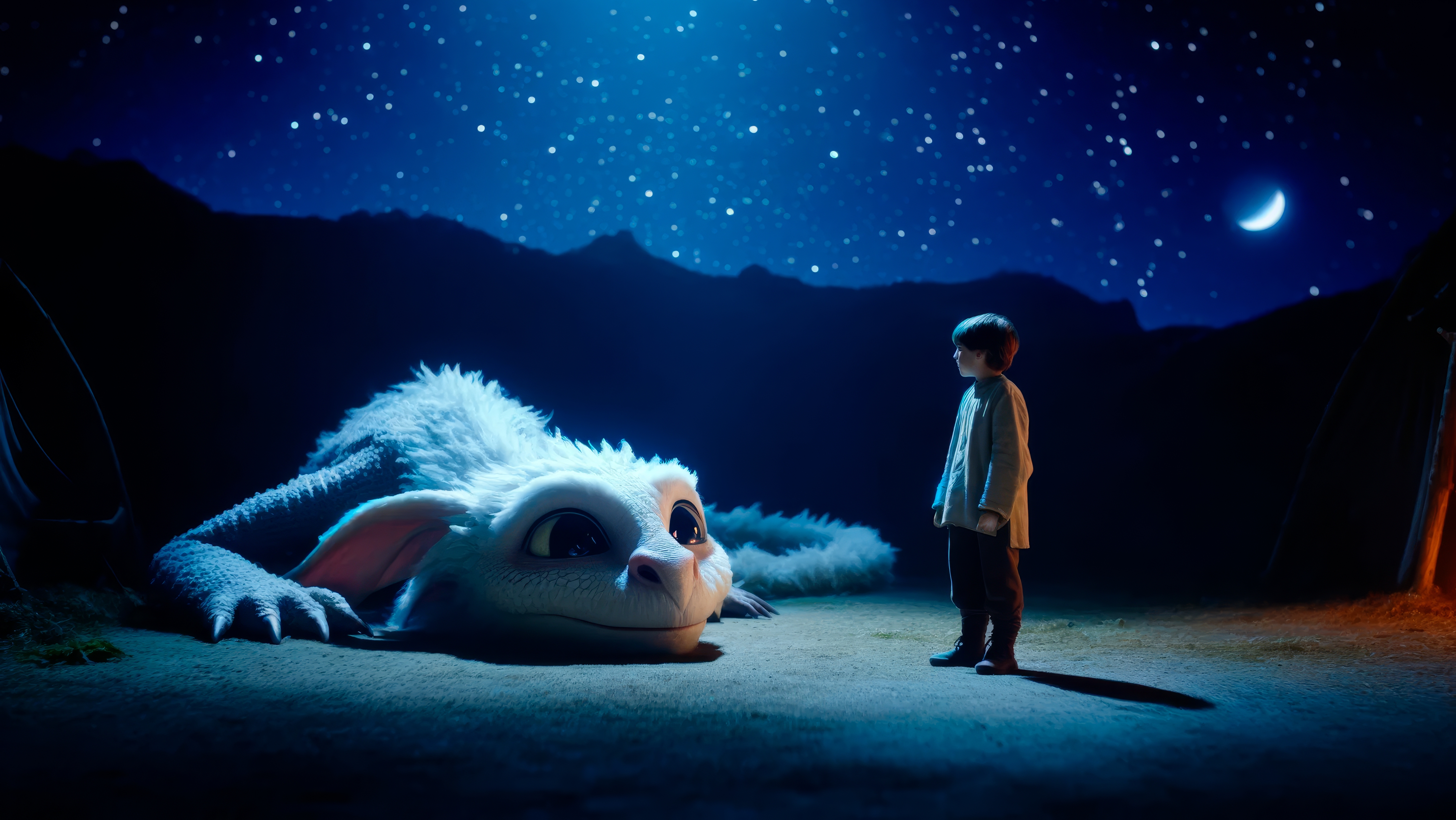 General 4588x2583 AI art The NeverEnding Story Kid (Character) fictional creatures