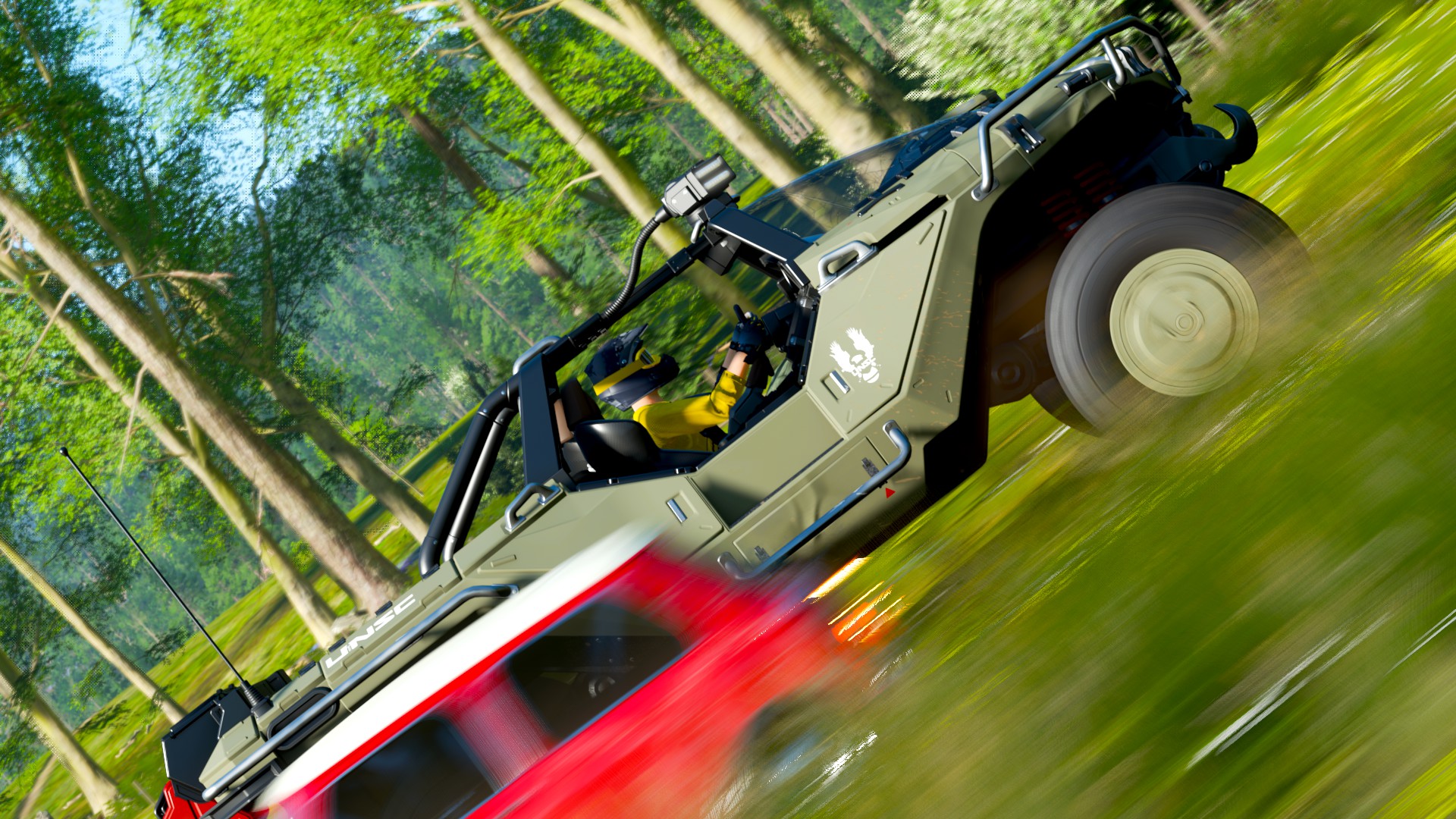 General 1920x1080 Forza Horizon 4 landscape video games water vehicle trees blurred blurry background CGI video game art
