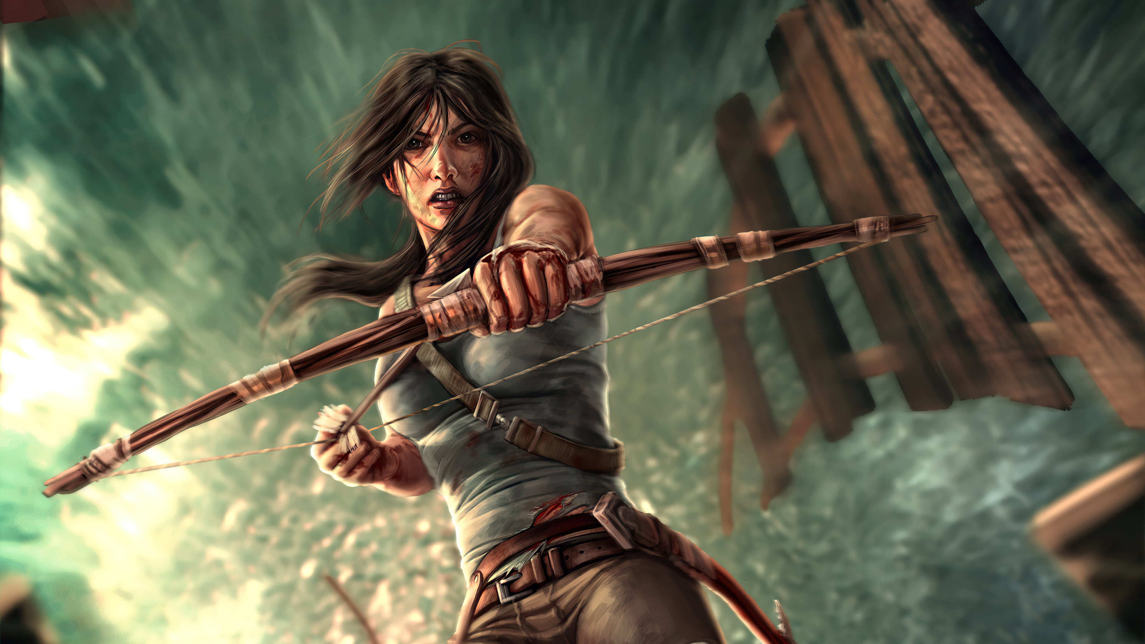 General 3840x2160 video games Tomb Raider Lara Croft (Tomb Raider) Tomb Raider (2013) video game characters