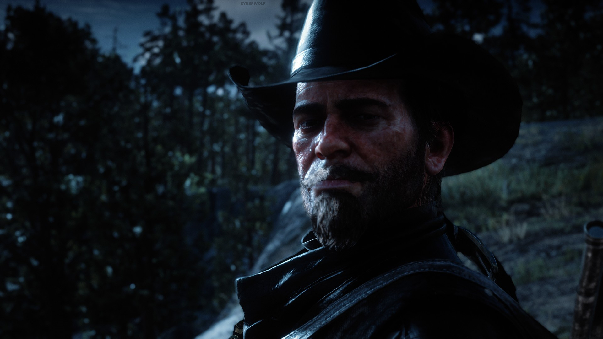 General 1920x1080 Red Dead Redemption Red Dead Redemption 2 Arthur Morgan Rockstar Games video games CGI video game characters hat beard