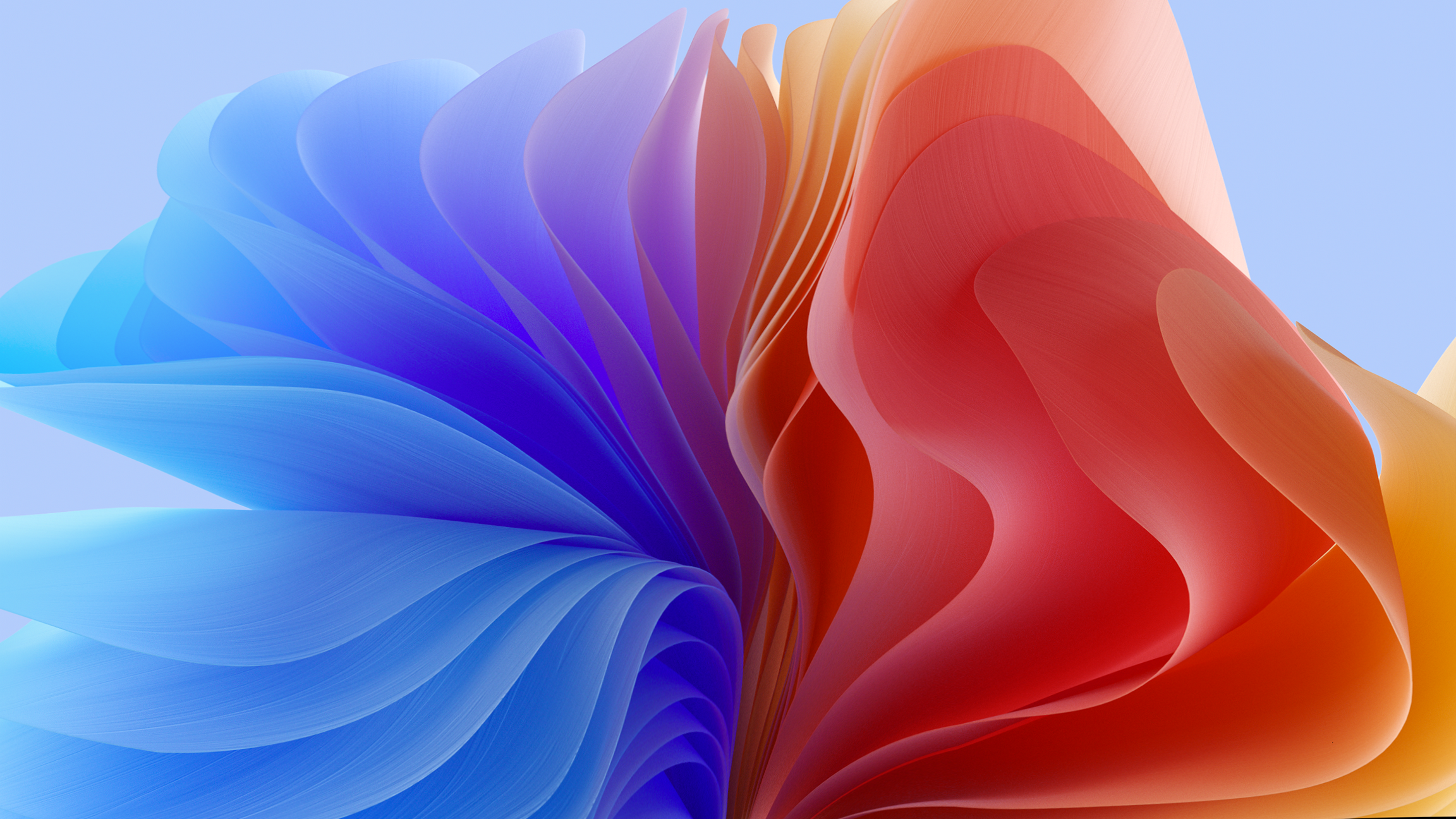General 2304x1296 colorful abstract digital art minimalism simple background CGI