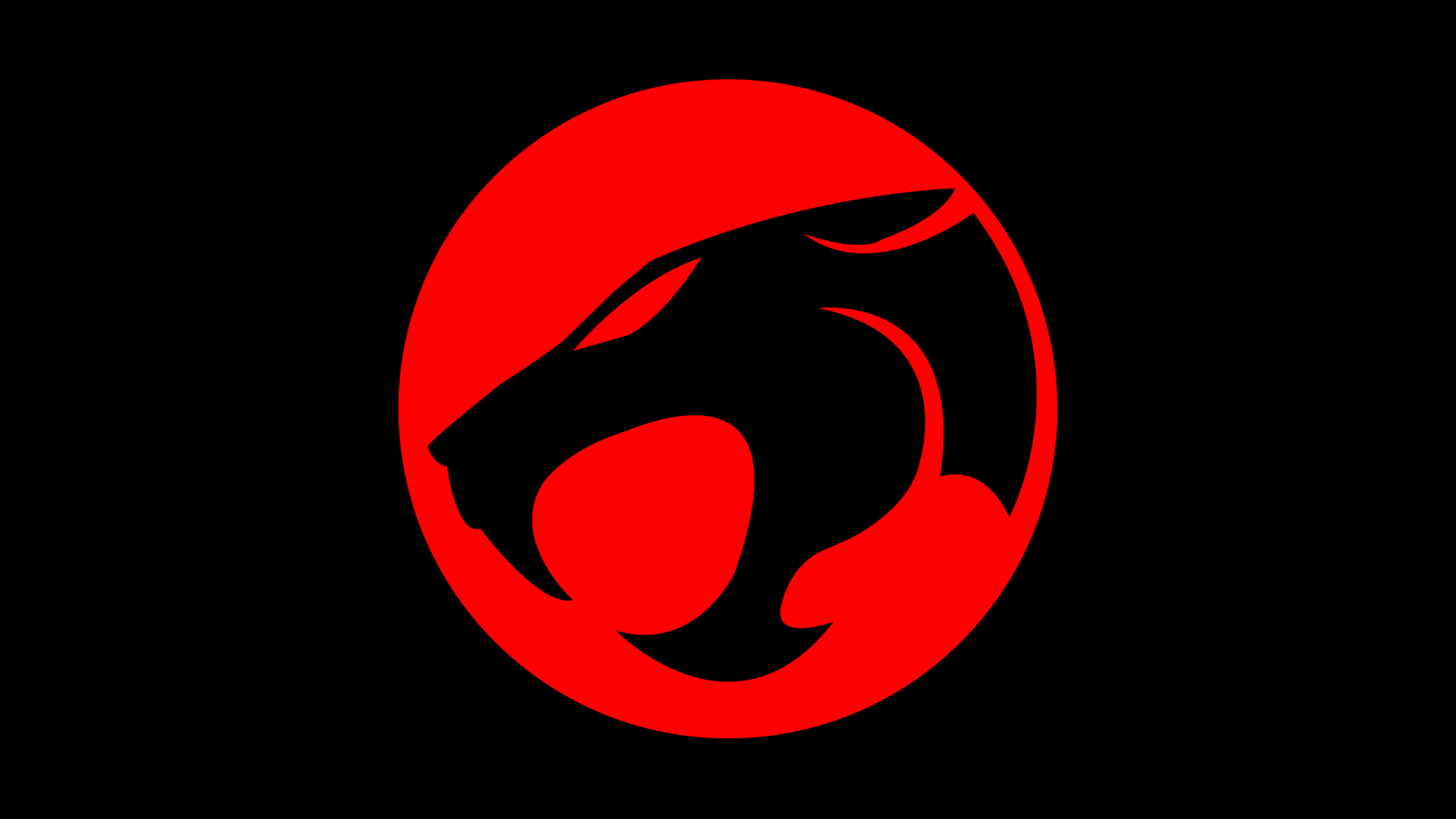 General 1920x1080 ThunderCats logo simple background black red black background