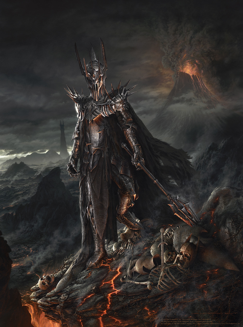 General 1000x1344 Sauron The Lord of the Rings fantasy art Gorthaur