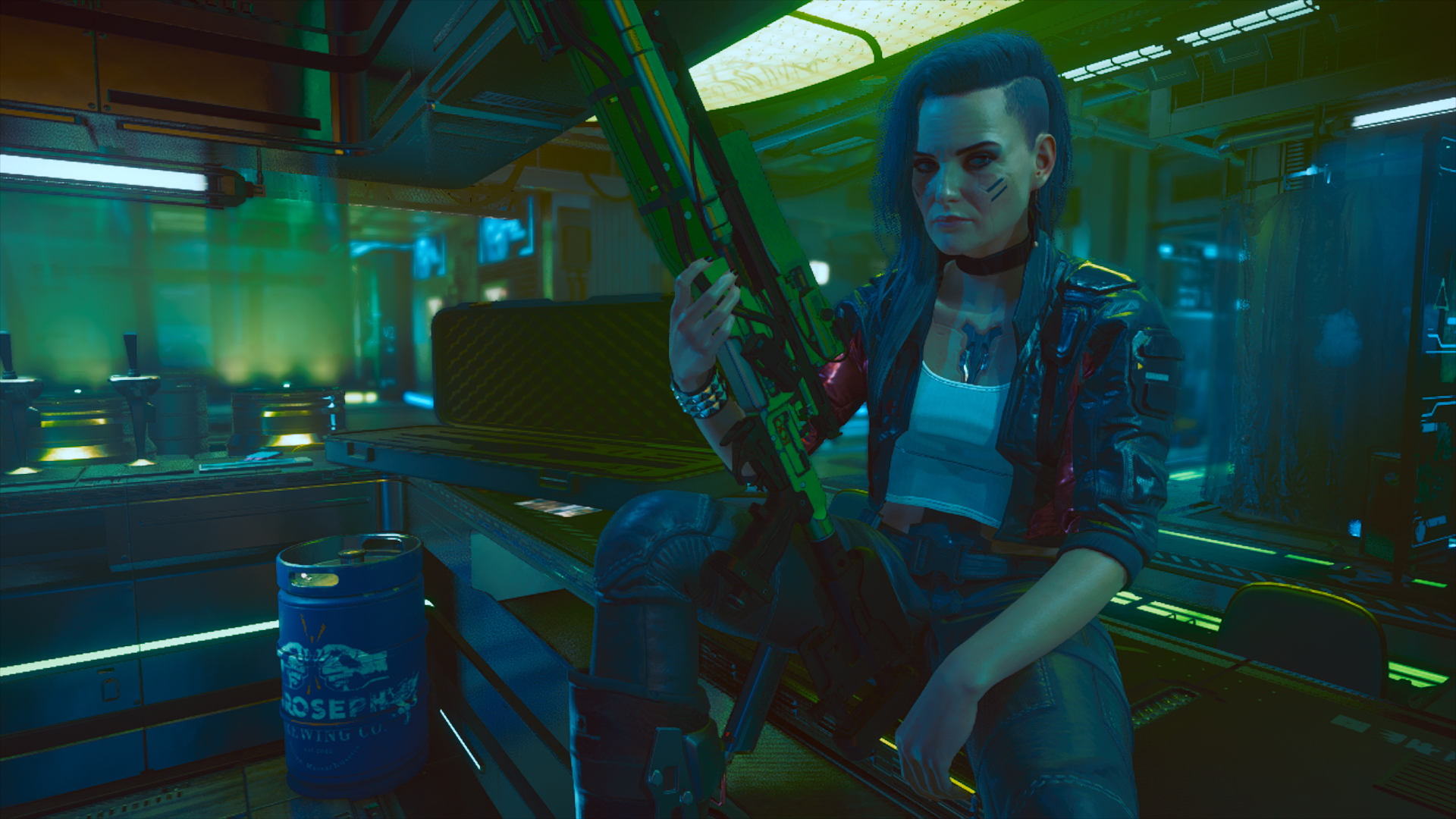 General 1920x1080 Cyberpunk 2077 Rogue (character) CD Projekt RED Rogue Amendiares video games video game characters