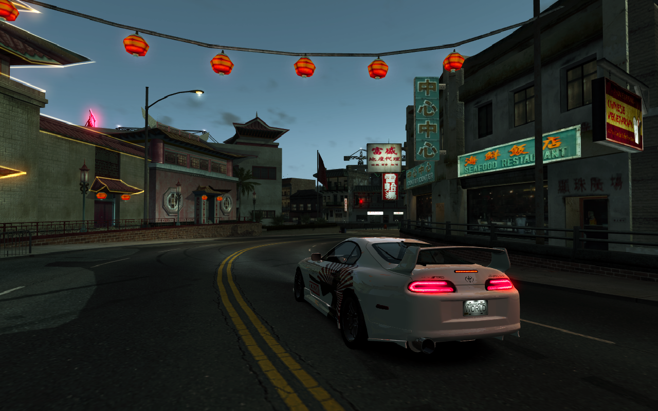 General 1280x800 video games Toyota Toyota Supra vehicle car Need for Speed: World PC gaming white cars screen shot