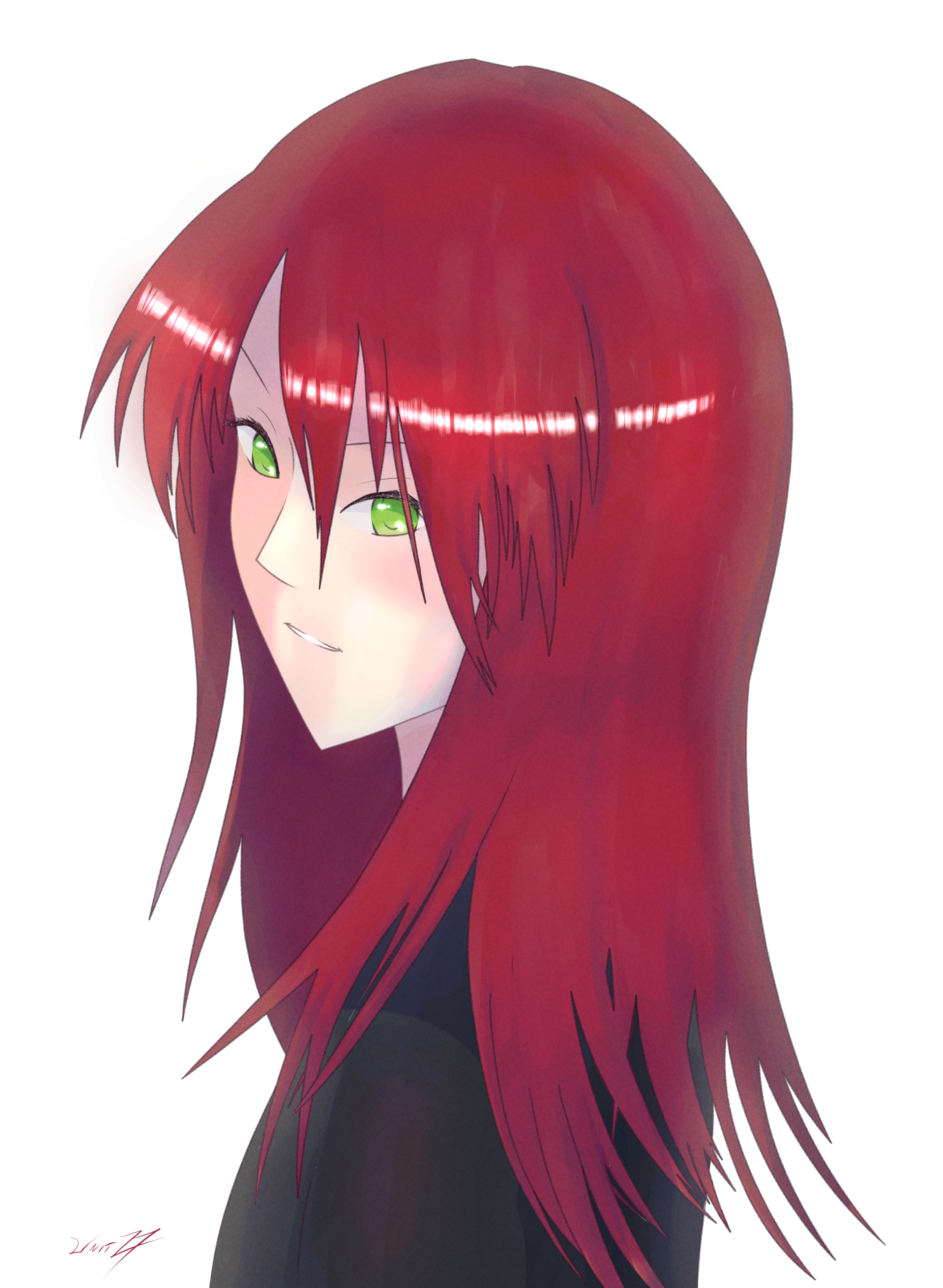 Anime 3300x4508 anime anime girls Nier Nier: Automata Devola (Nier:Automata) long hair redhead