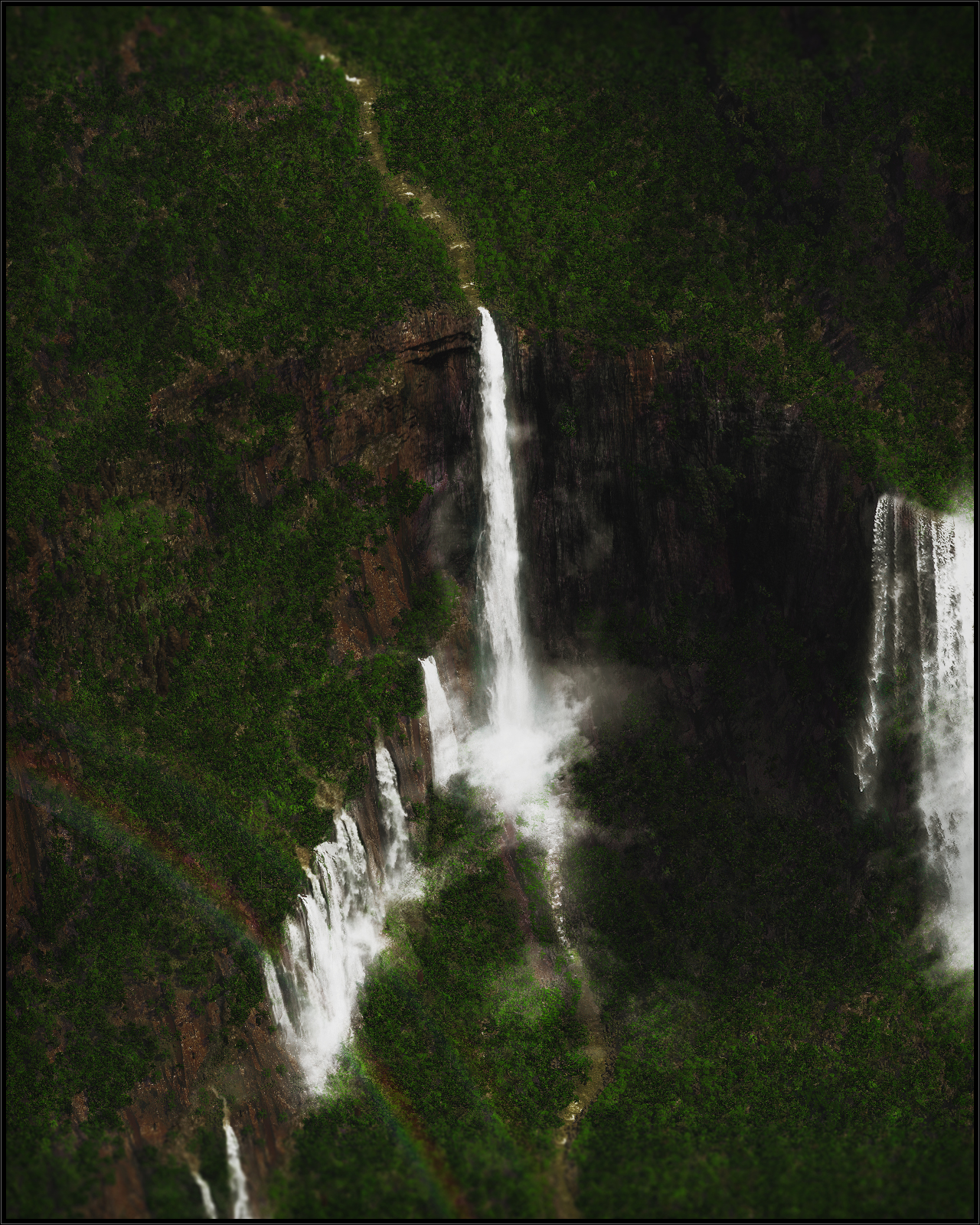 General 1280x1600 waterfall Caracas environment water
