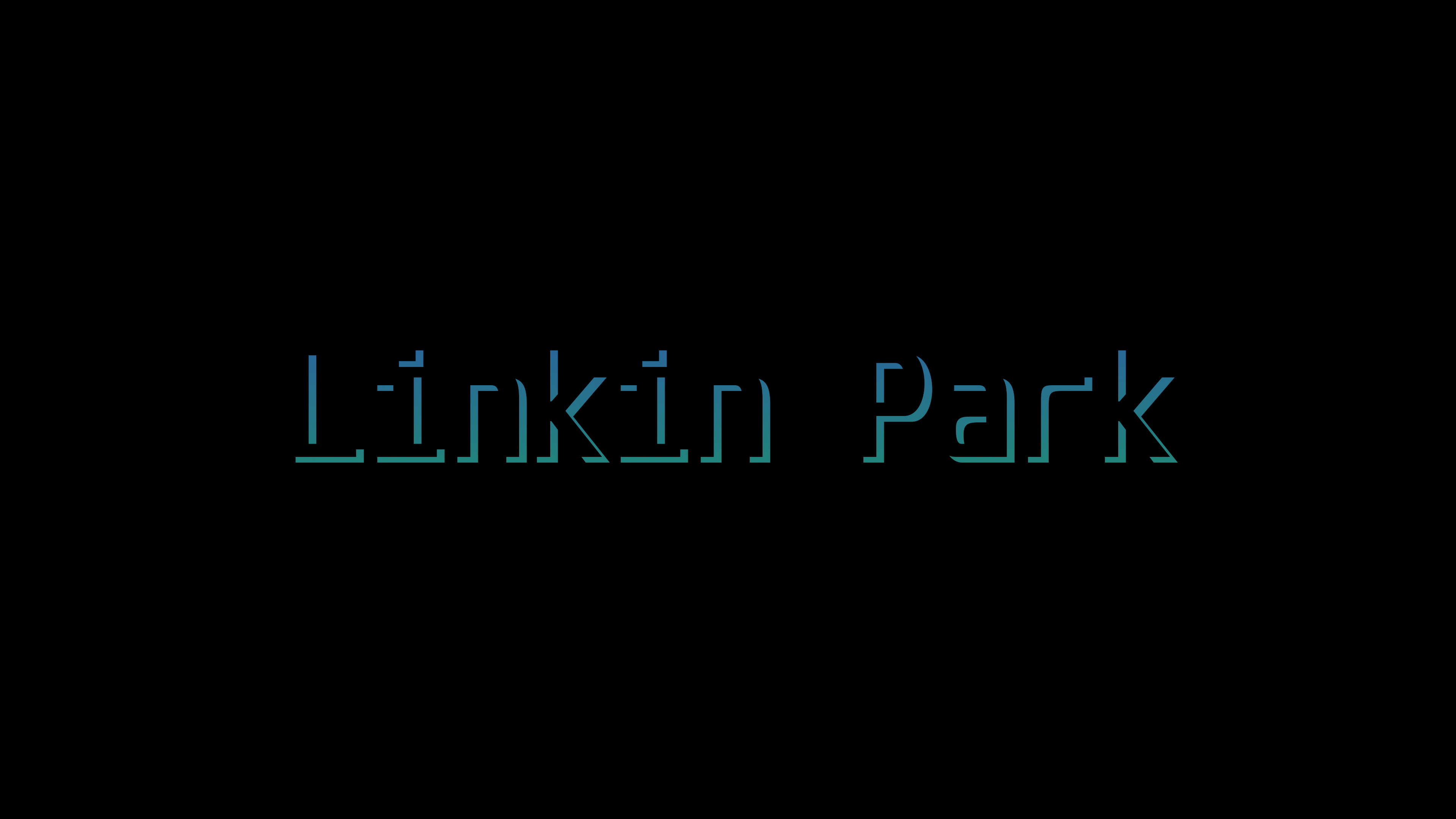 General 3840x2160 Linkin Park metal band text simple background