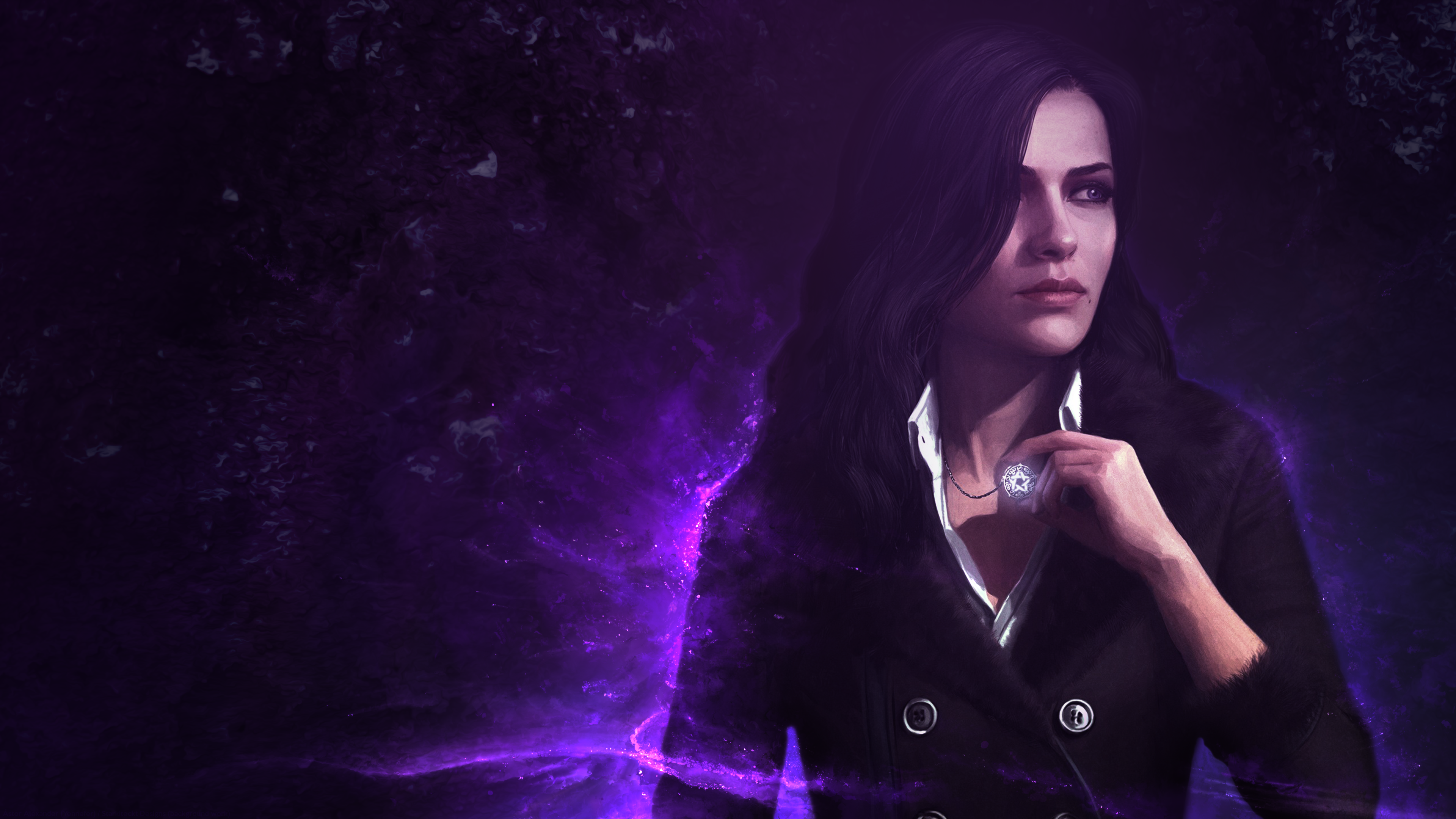 General 3840x2160 Yennefer of Vengerberg Ástor Alexander The Witcher 3: Wild Hunt CD Projekt RED video games video game characters