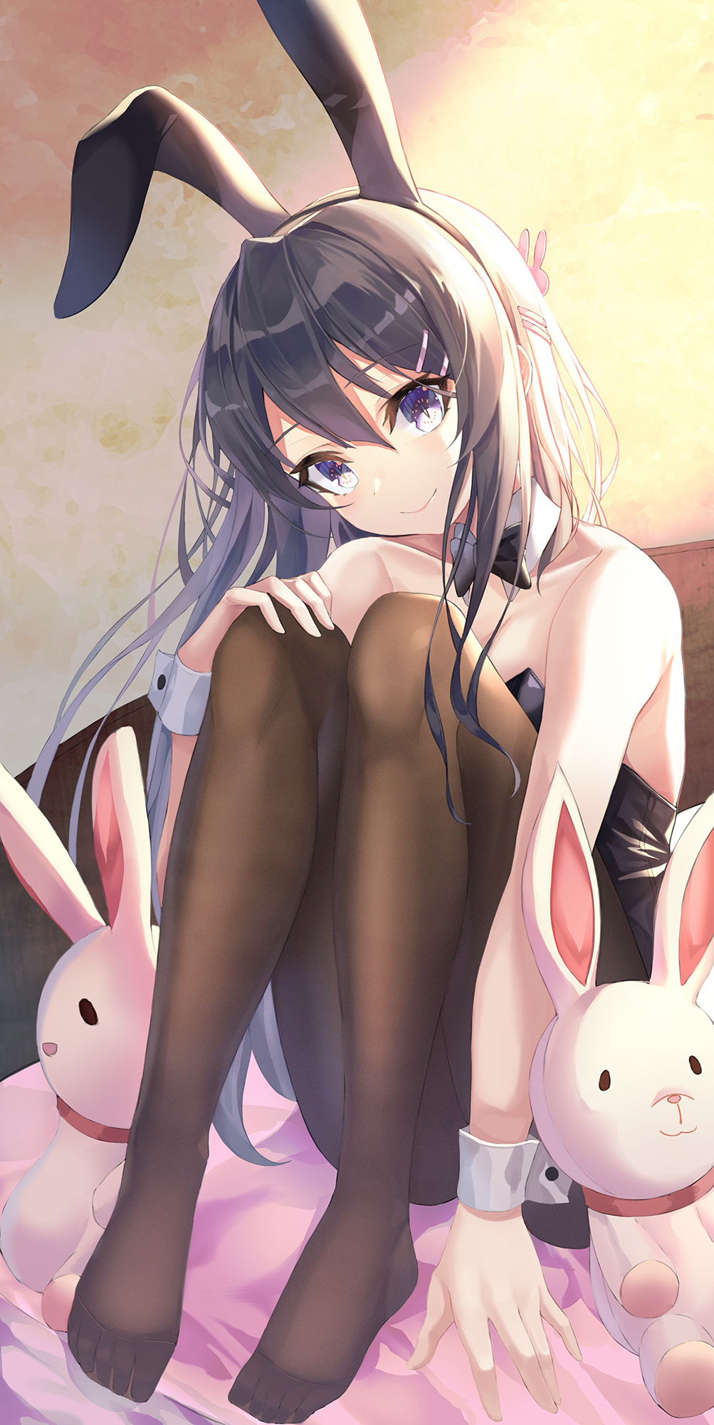 Anime 1003x2000 anime anime girls Seishun Buta Yarō wa Bunny Girl-senpai no Yume wo Minai Sakurajima Mai bunny suit pantyhose