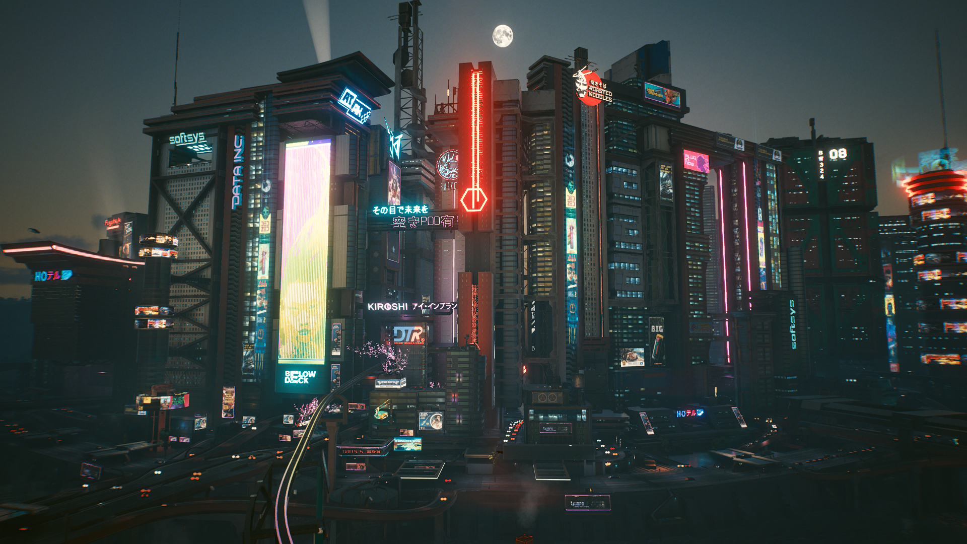 General 1920x1080 Cyberpunk 2077 cyber city futuristic futuristic city video games PC gaming