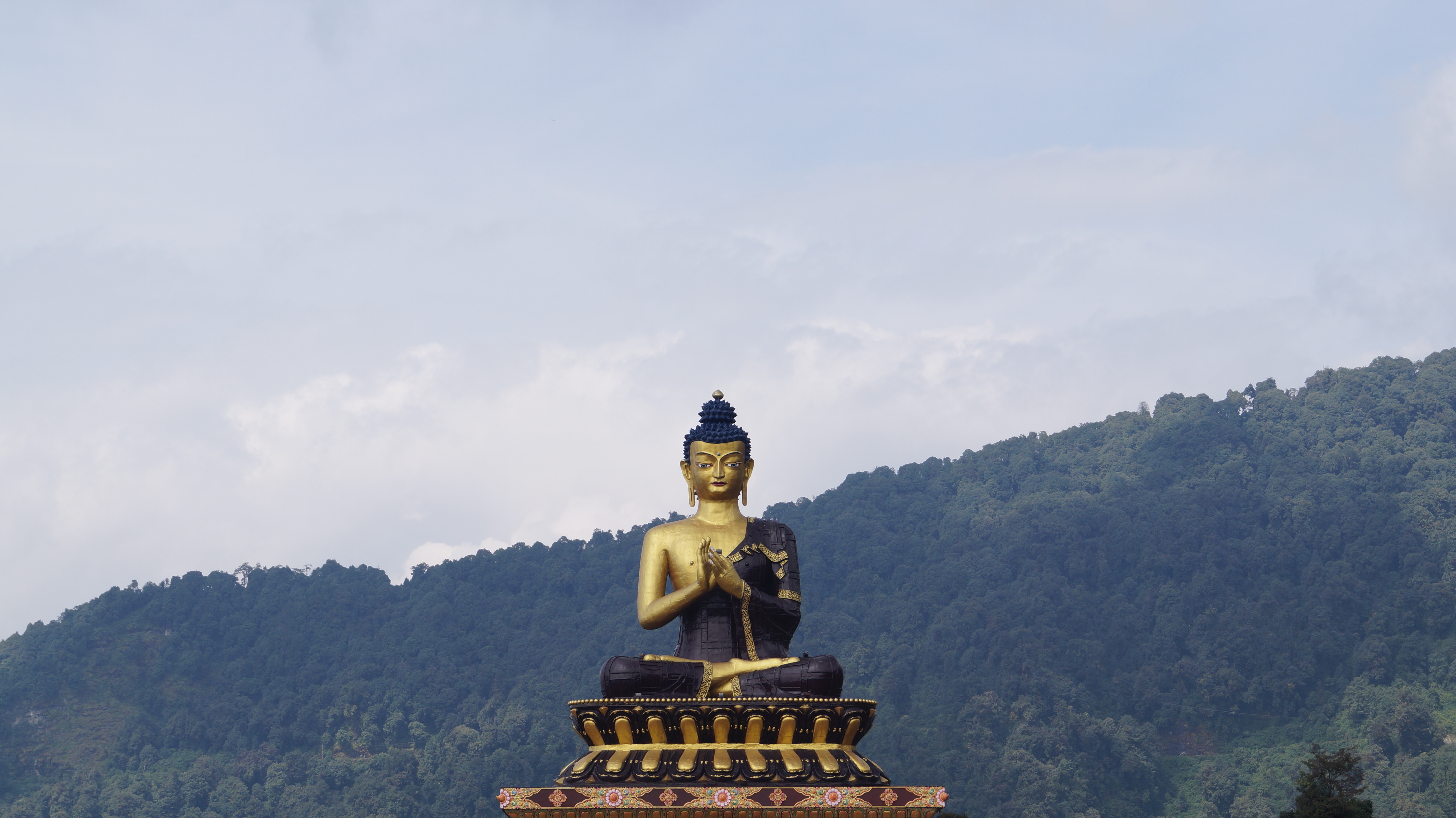 Statue of Padmasambhava on the Samdruptse hill, Namchi, Sikkim, India,  Stock Photo, Picture And Rights Managed Image. Pic. XH8-903975 |  agefotostock
