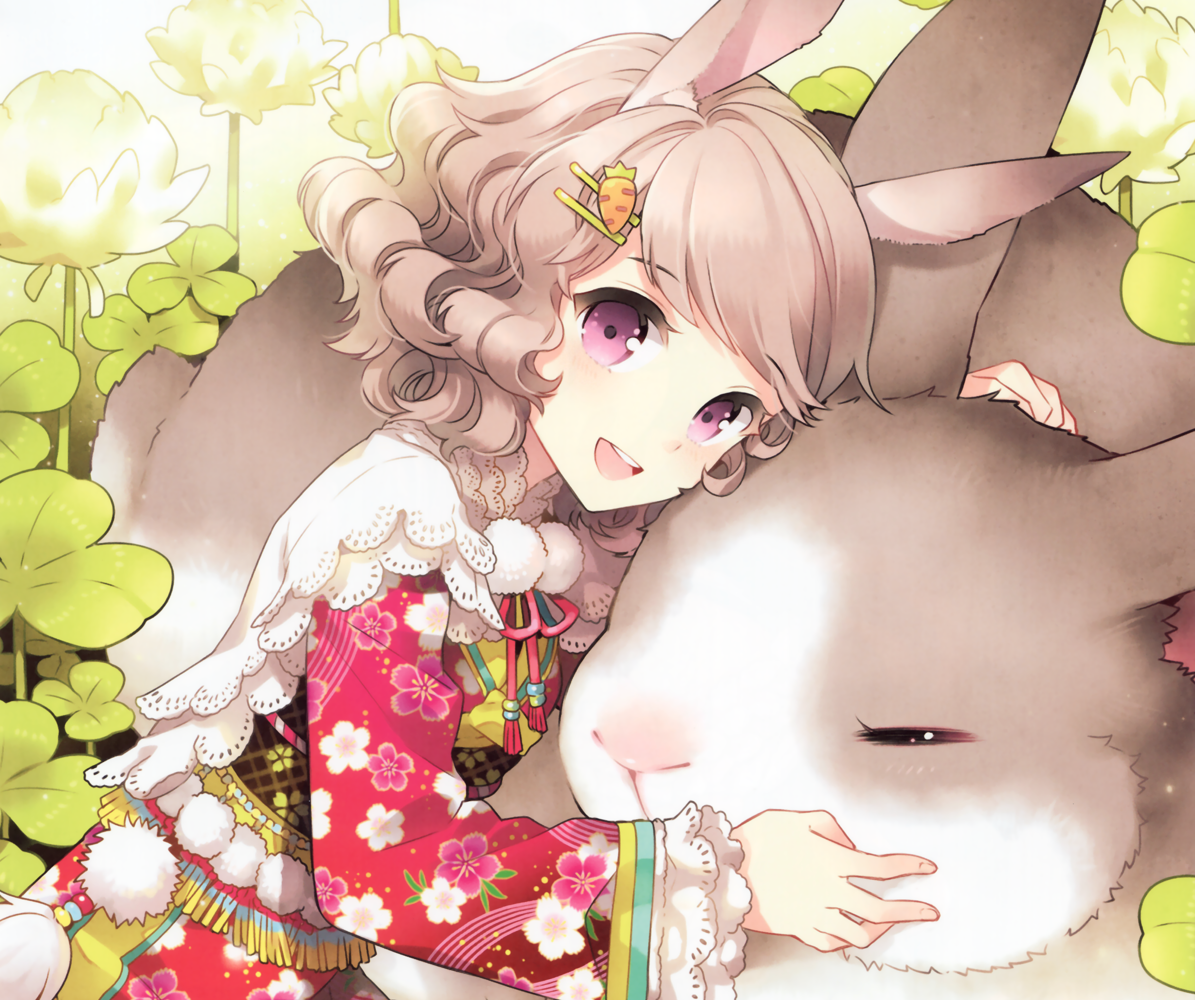 Anime 2456x2056 anime anime girls original characters bunny girl rabbits