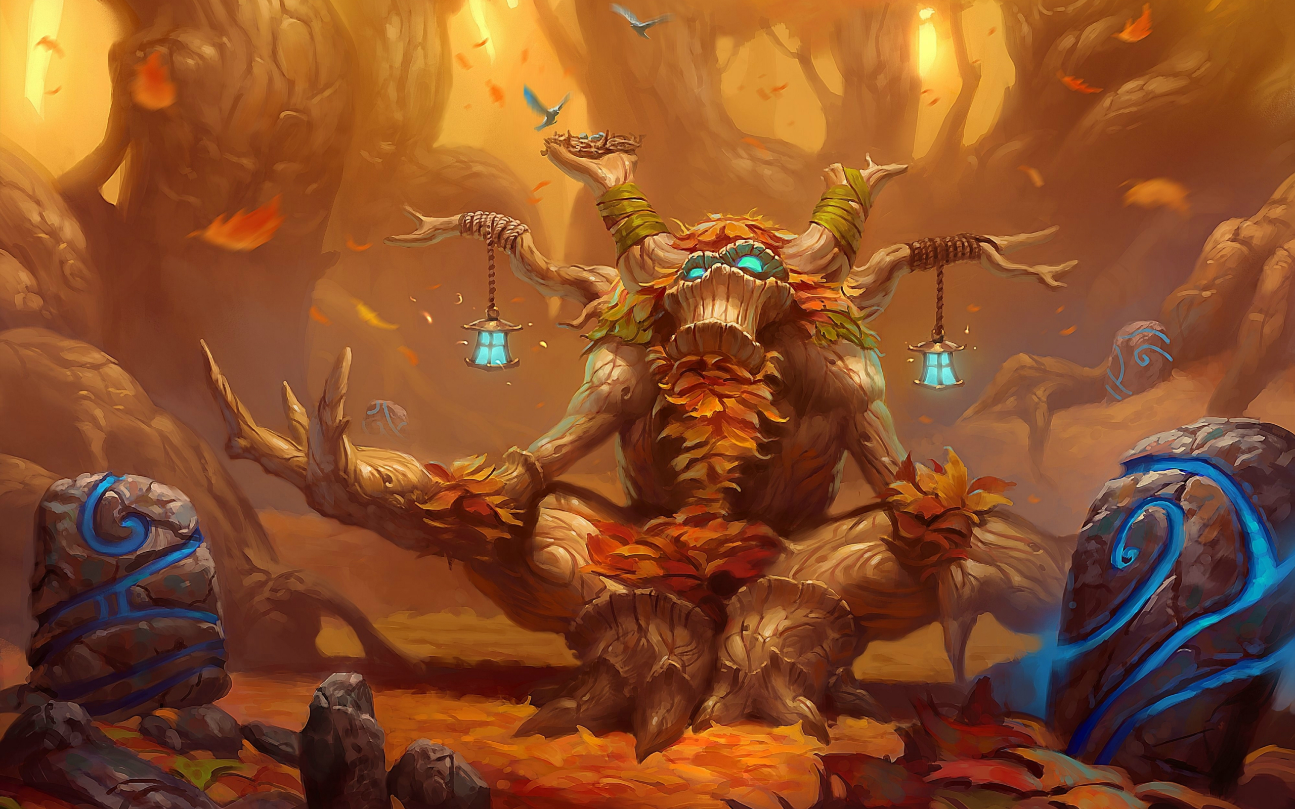 General 2560x1600 World of Warcraft Druid PC gaming video game art fantasy art Ancient of Lore (World of Warcraft)