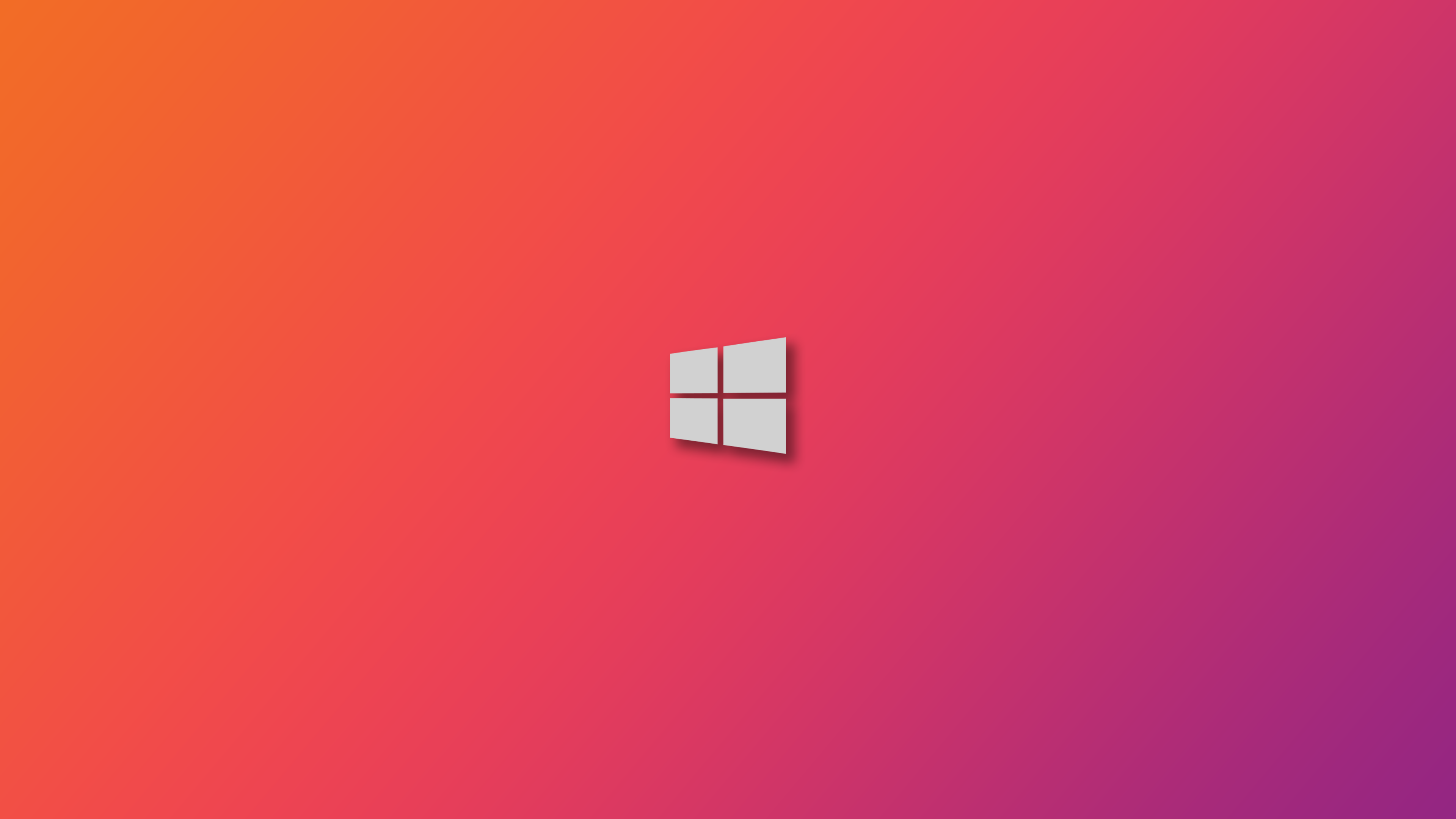 General 3840x2160 Windows 10 gradient logo Microsoft Windows operating system