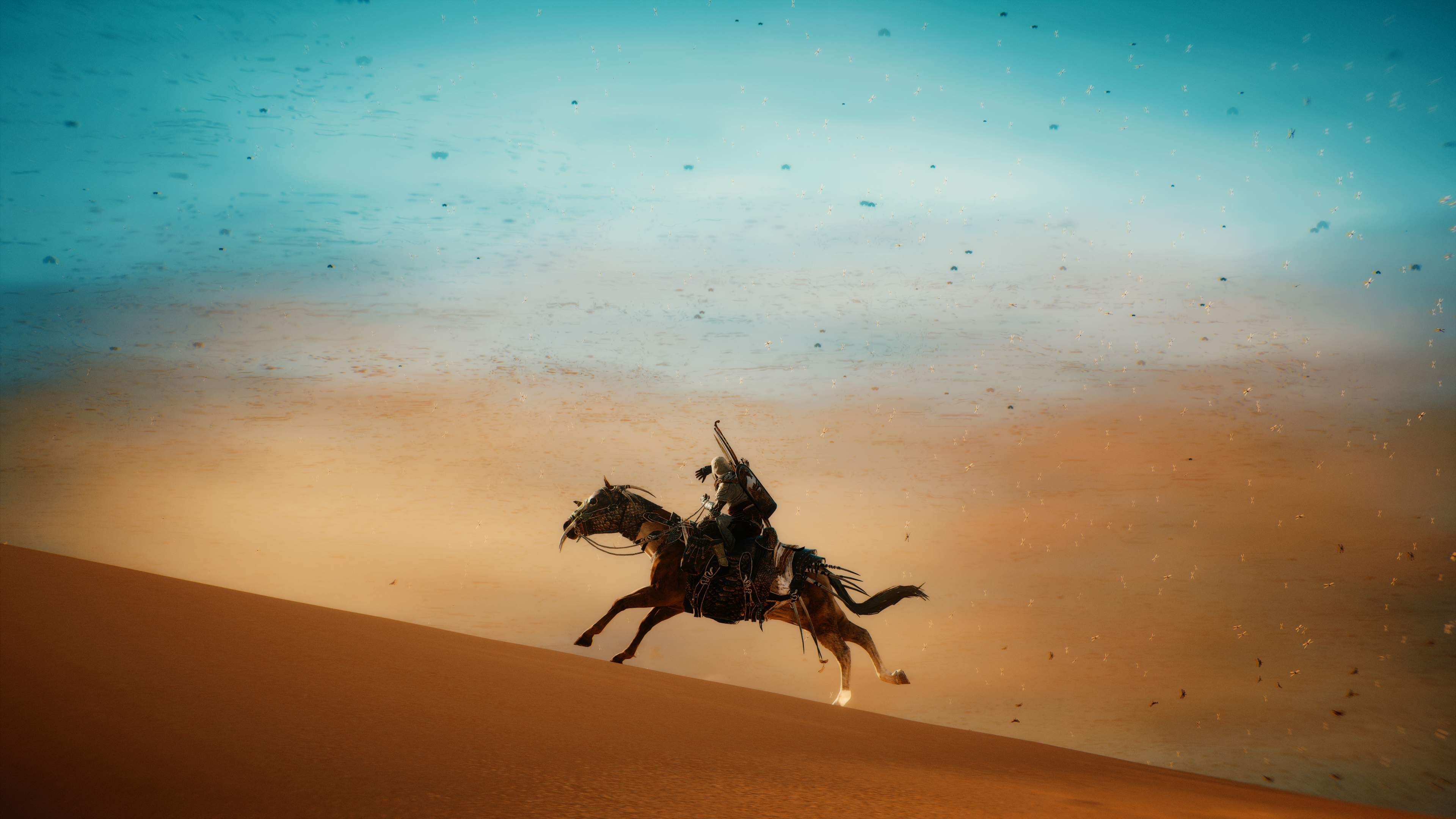 General 3840x2160 desert horse Assassin's Creed: Origins