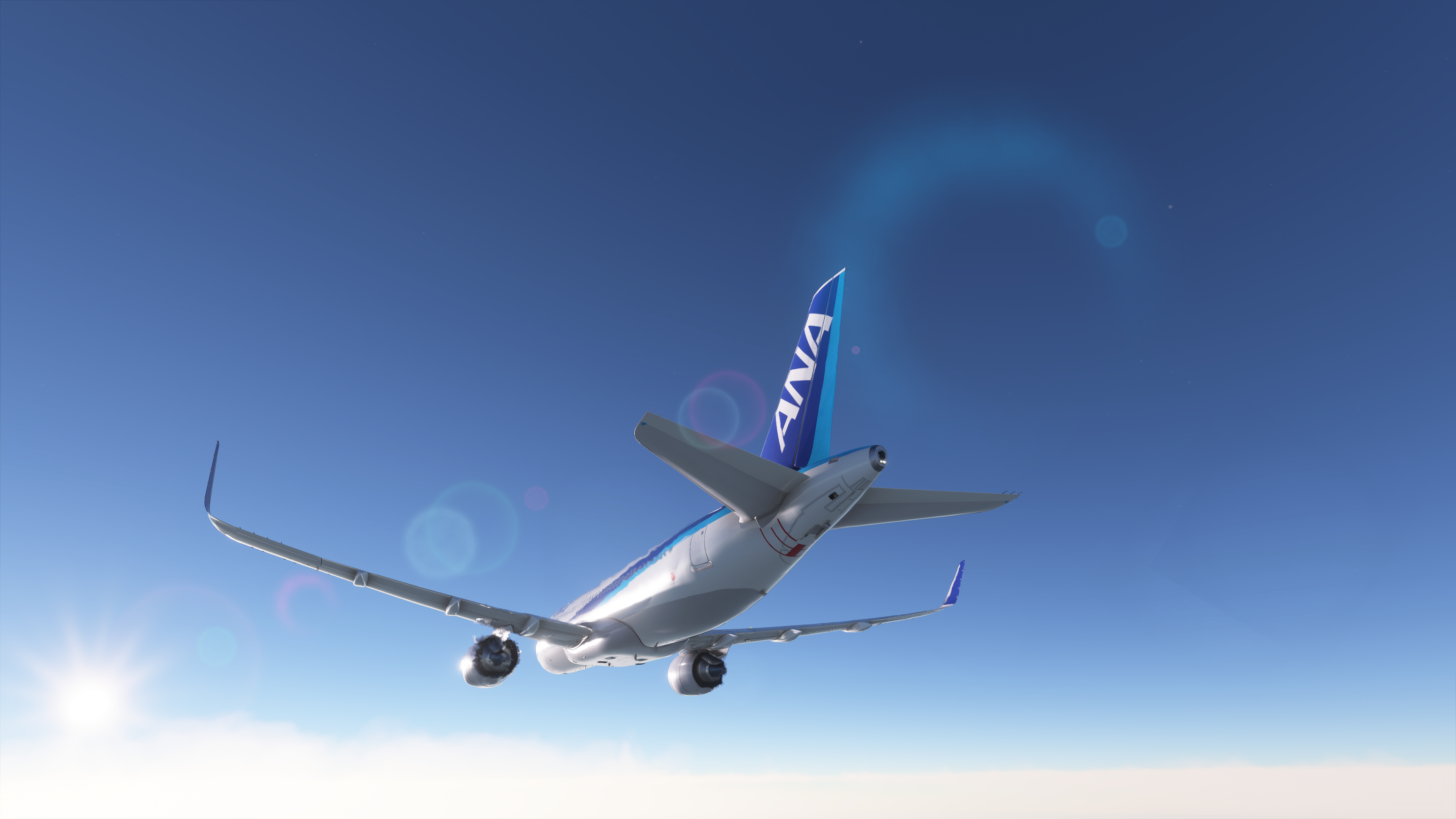 General 3840x2160 flight simulator Airbus aircraft Microsoft Flight Simulator Microsoft Flight Simulator 2020 flying PC gaming vehicle passenger aircraft sky screen shot
