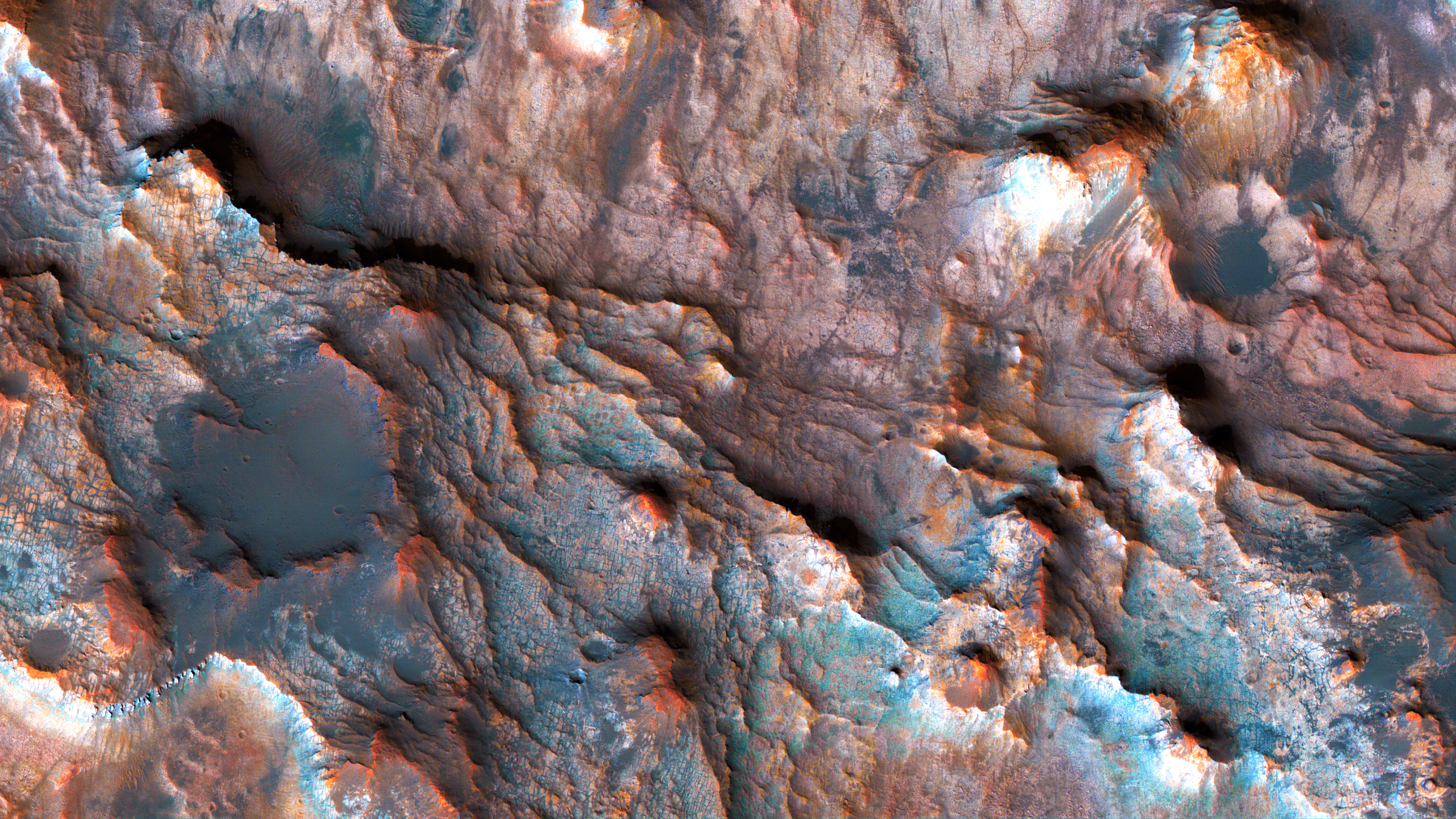 General 3840x2160 Mars NASA landscape dunes closeup