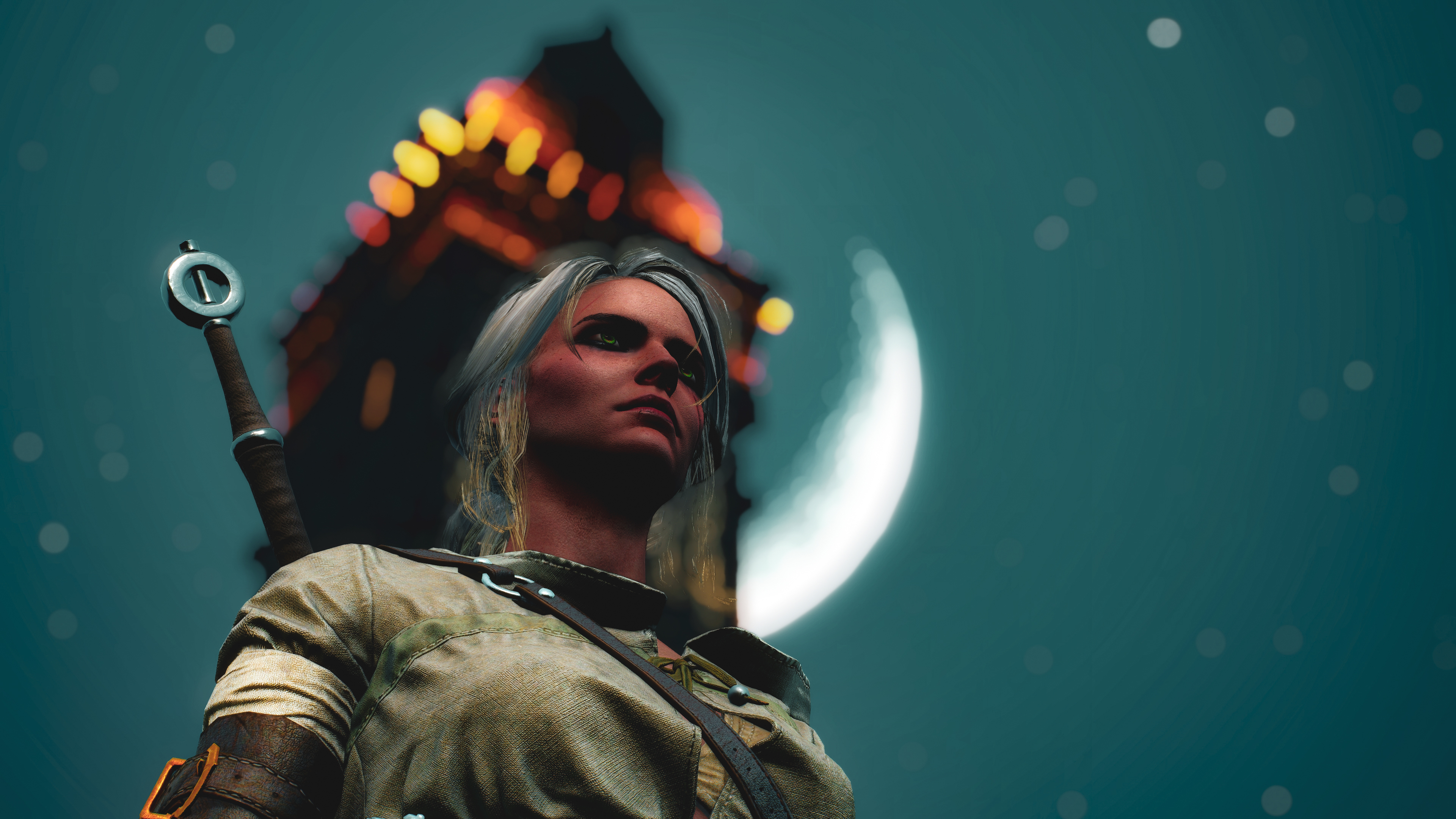 General 3840x2160 The Witcher The Witcher 3: Wild Hunt Cirilla Fiona Elen Riannon screen shot women video games video game characters CD Projekt RED