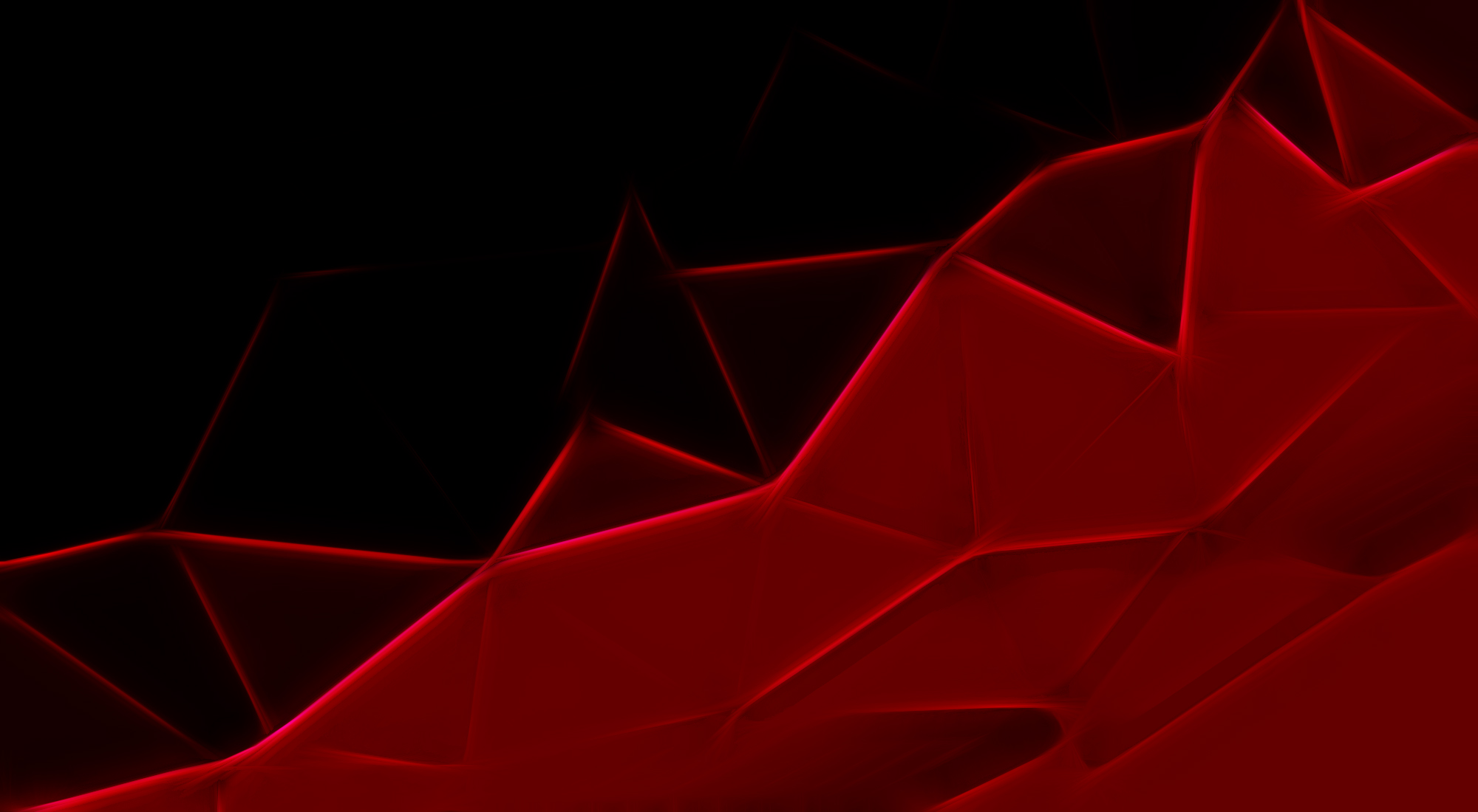 General 2000x1100 abstract red lines digital art