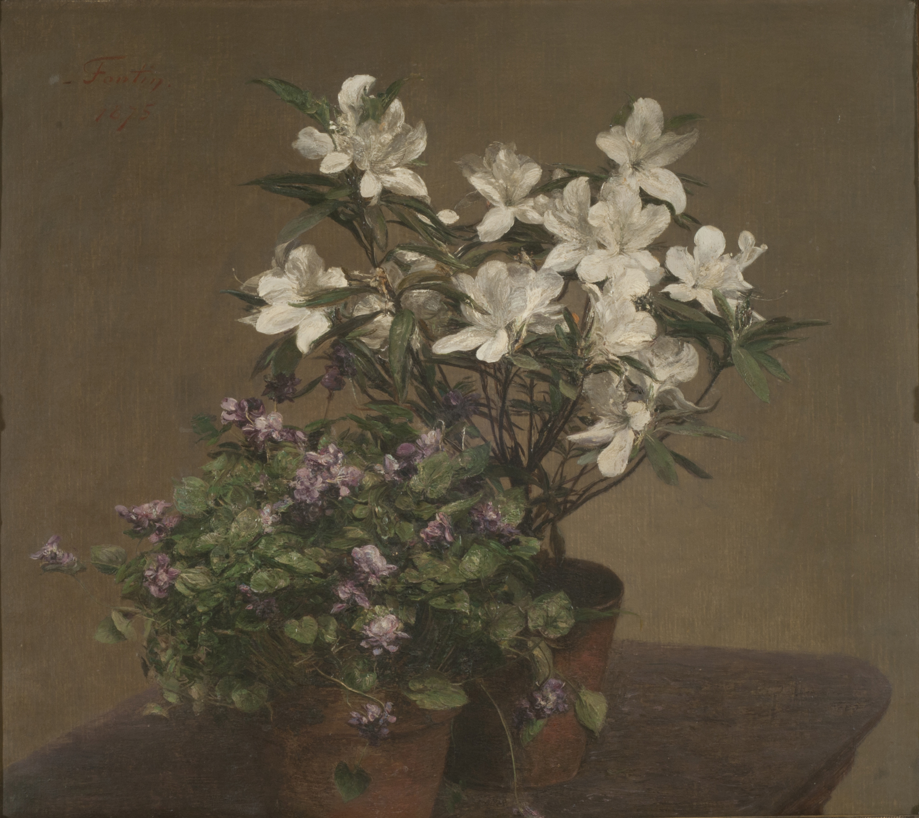 General 2940x2616 painting flowers still life