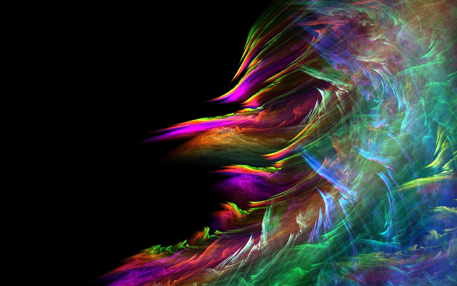 General 1920x1200 abstract Color Burst colorful digital art simple background