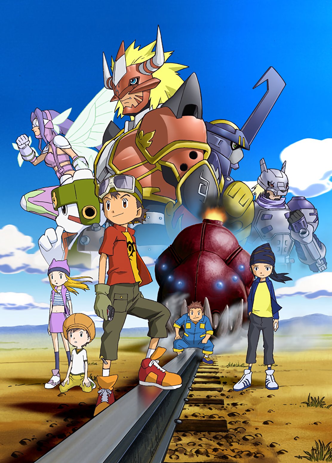 Anime 1112x1552 Digimon Frontier anime Digimon