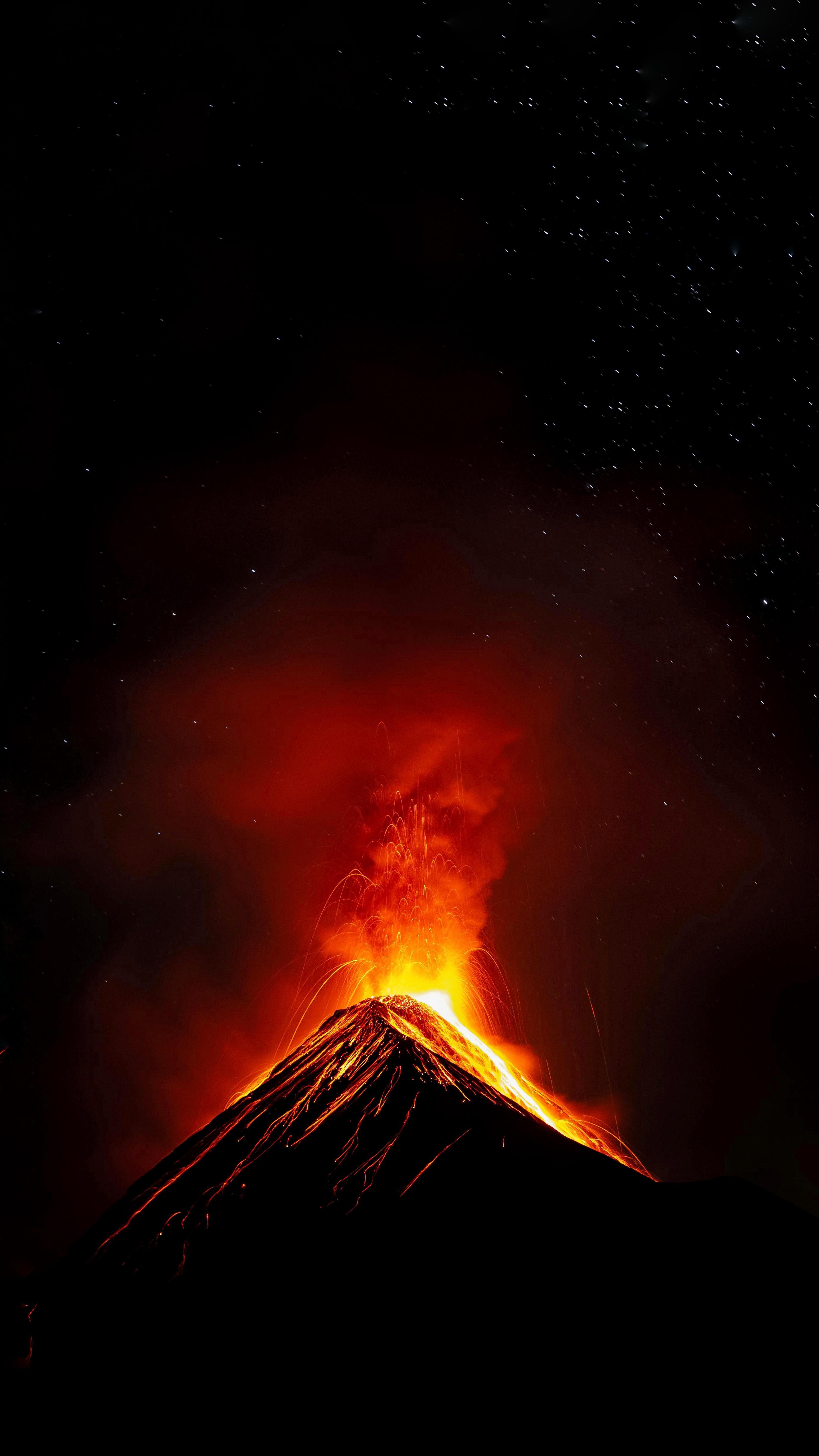 General 2826x5024 volcanic eruption nature portrait display volcano