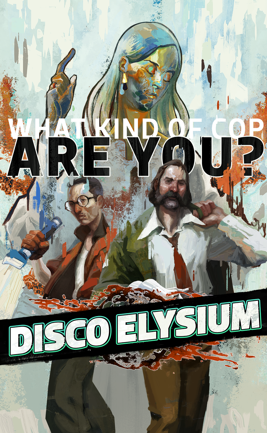 General 1072x1740 Disco Elysium cover art game logo video games
